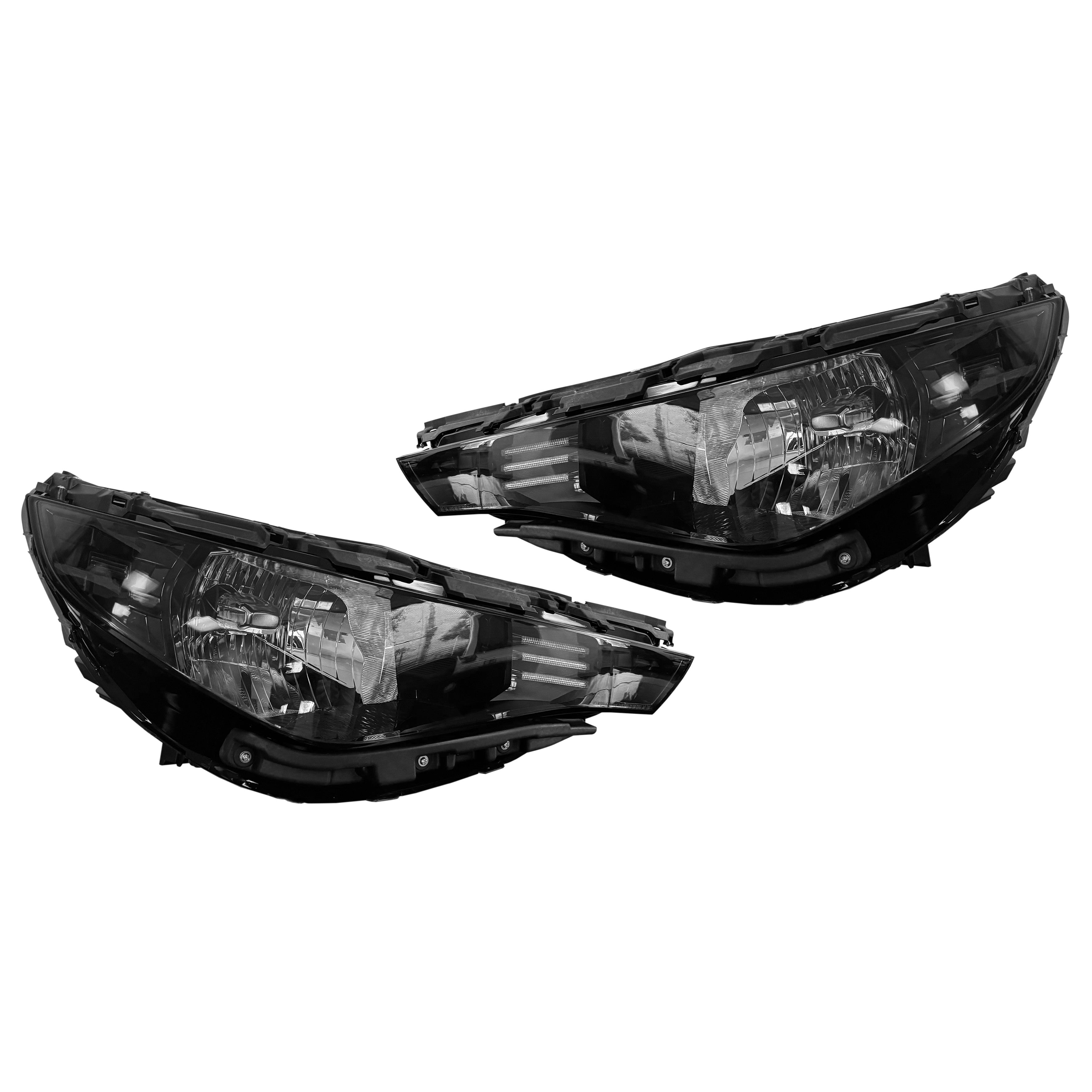 For 2023 2024 2025 Kia Soul S LX EX Halogen Headlight Driver Passenger Left Right Pair 2Pcs Set 92101K0520 92102K0520