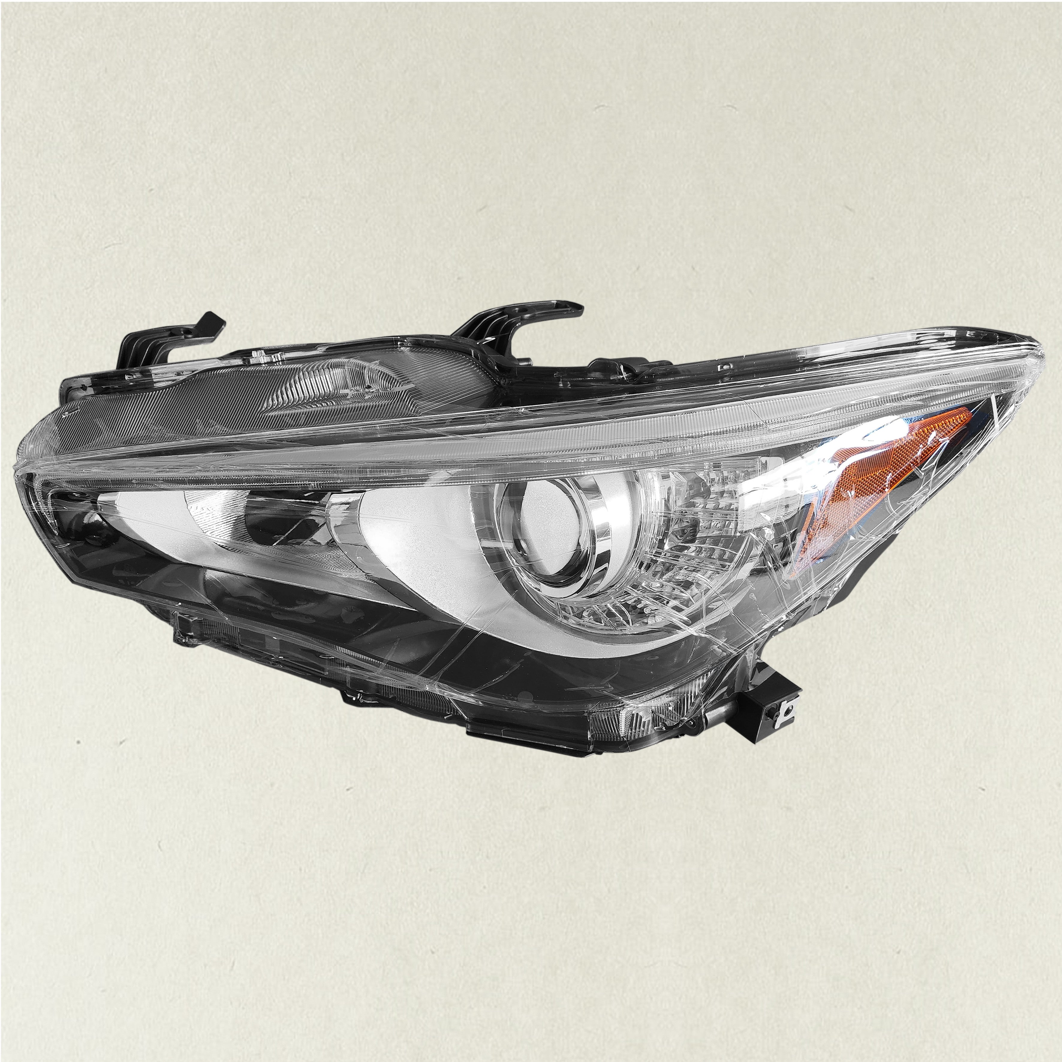 For 2014 2015 2016 2017 Infiniti Q50 HID Factory Headlight Left Driver Side LH 260604HB0B