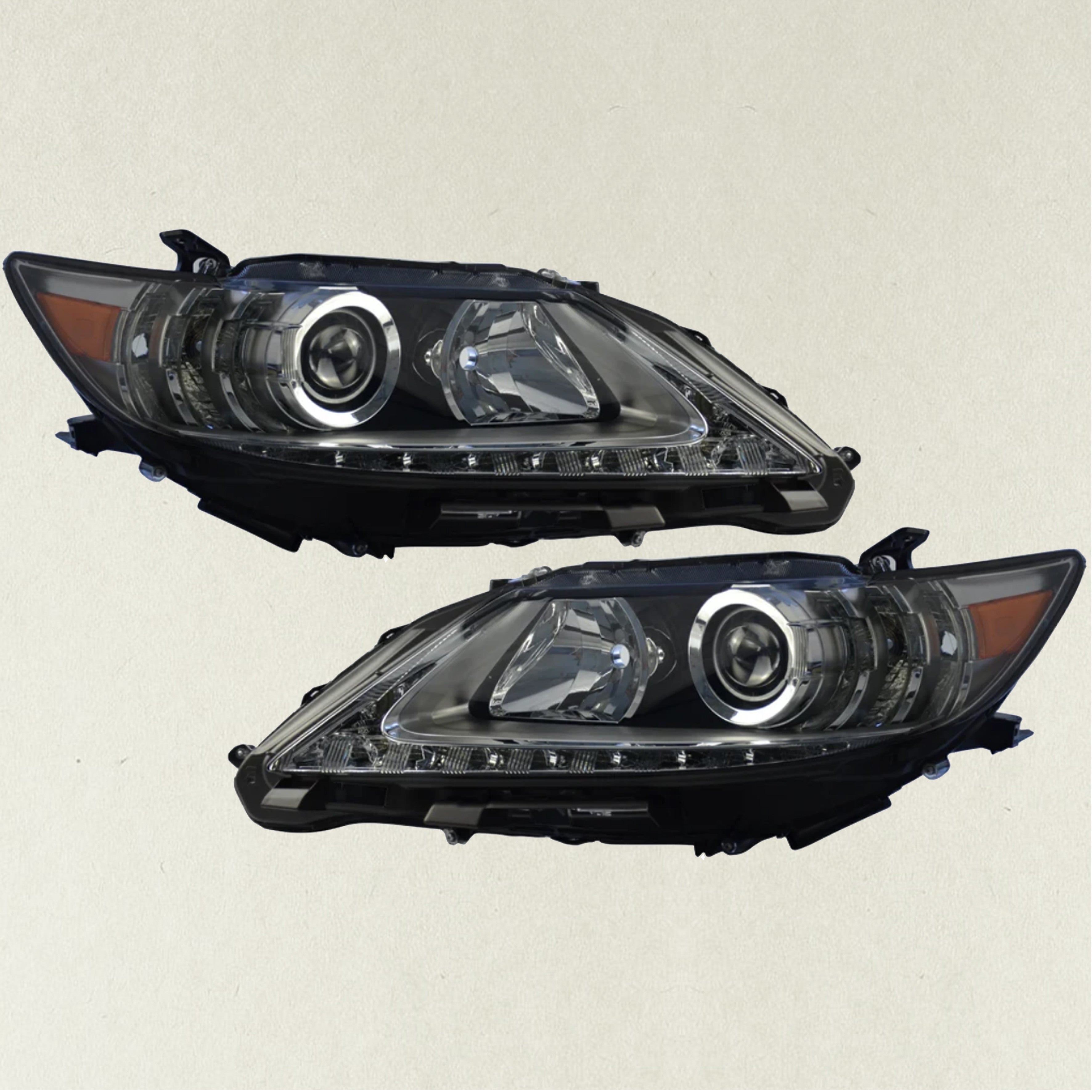 For 2012 2013 2014 Lexus ES250 HID Headlight Assembly Driver Passenger Set Pair 2Pcs LH RH 8110633B30 8110533B30