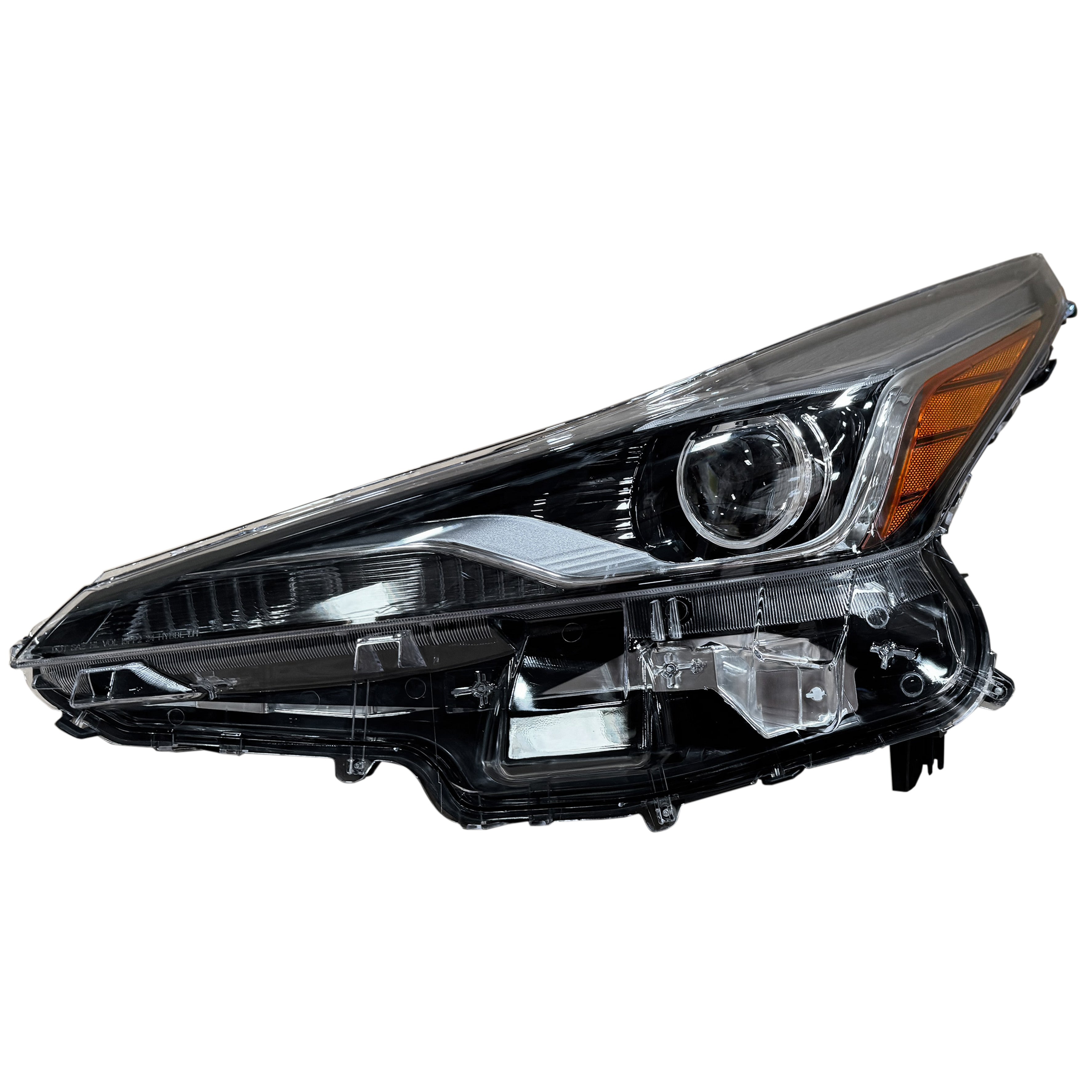 For 2019 2020 2021 2022 Toyota Prius LED Headlight Chrome Crystal w/Fog Light Assembly Left Driver LH 8114047A00