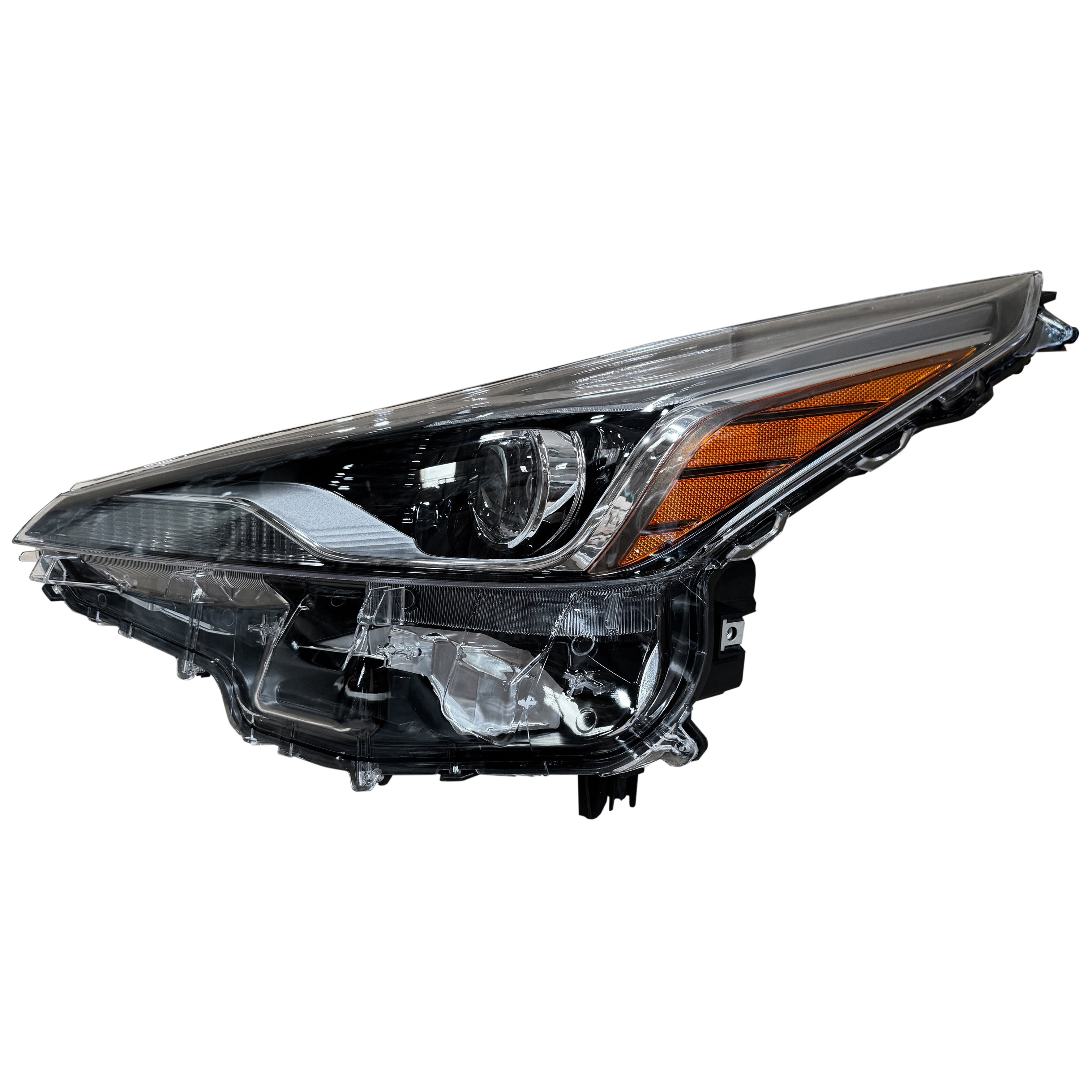 For 2019 2020 2021 2022 Toyota Prius LED Headlight Chrome Crystal w/Fog Light Assembly Left Driver LH 8114047A00