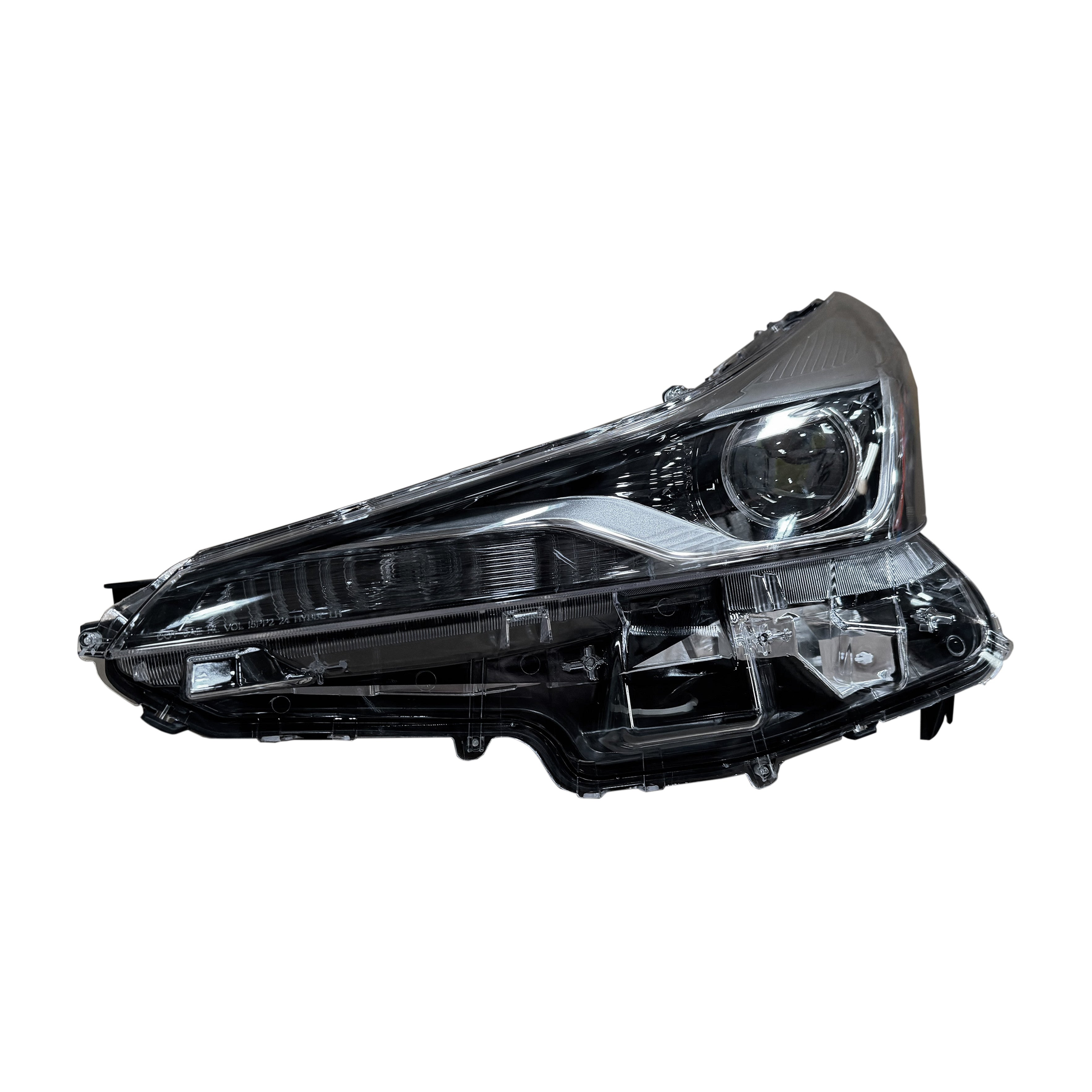 For 2019 2020 2021 2022 Toyota Prius LED Headlight Chrome Crystal w/Fog Light Assembly Left Driver LH 8114047A00
