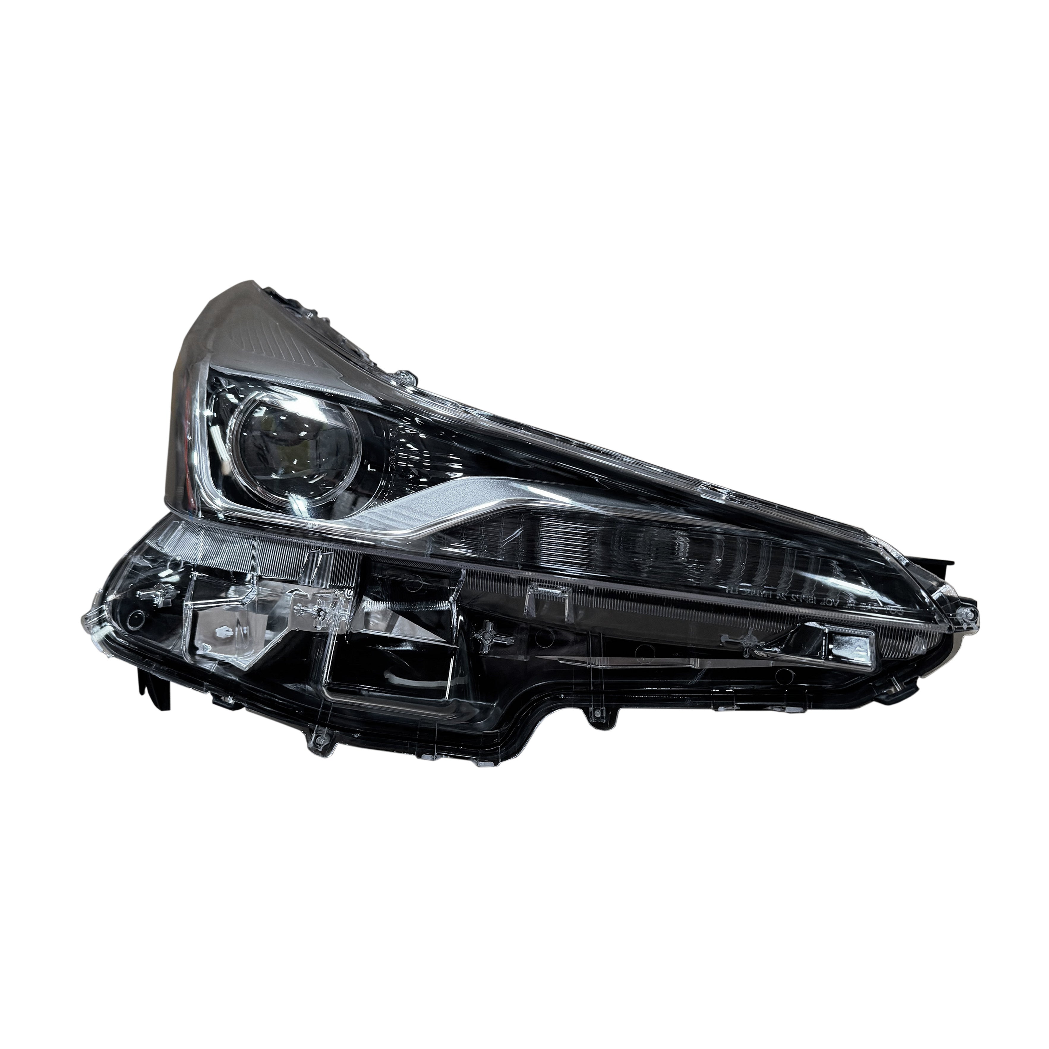 For 2019 2020 2021 2022 Toyota Prius LED Headlight Chrome Crystal w/Fog Light Assembly Right Passenger RH 8107047A00