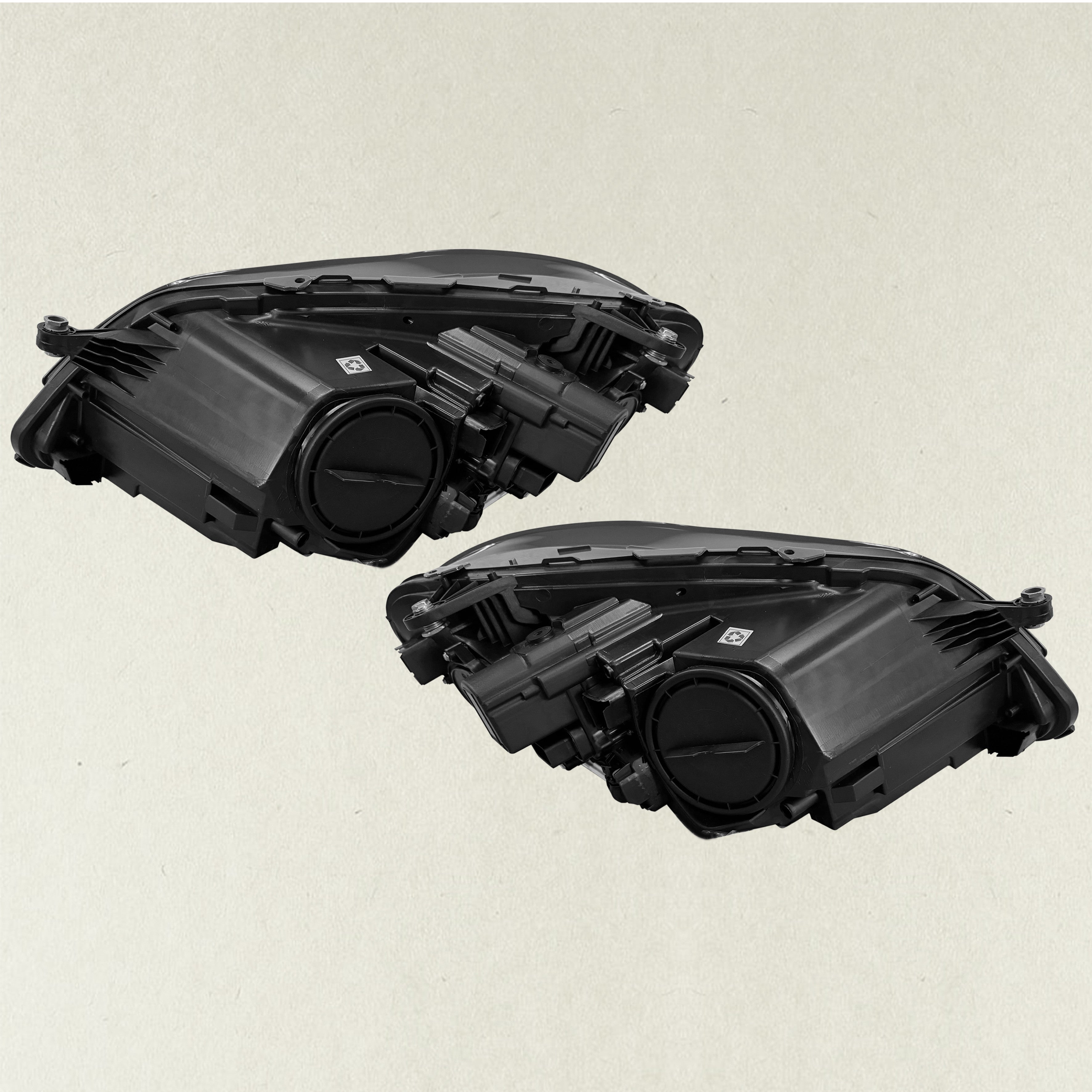 For Mercedes-Benz E200 E500 E-Class Headlight Driver Passenger Left Right Side Set Pair 2Pcs MB2503219 MB2502219