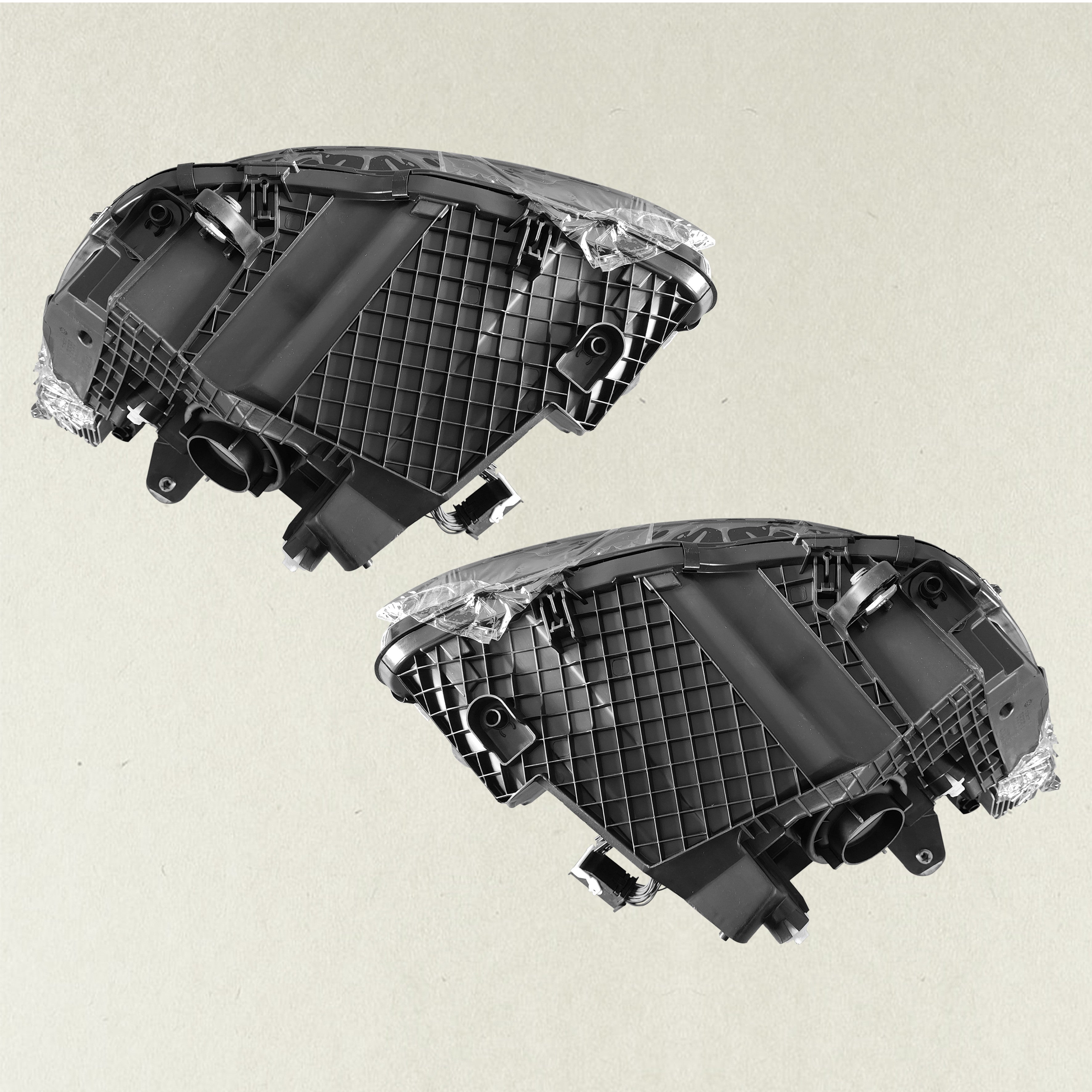 LED Headlight For 2015 2016 2017 2018 Mercedes Benz C Class W205 Driver Passenger Left Right Pair Set