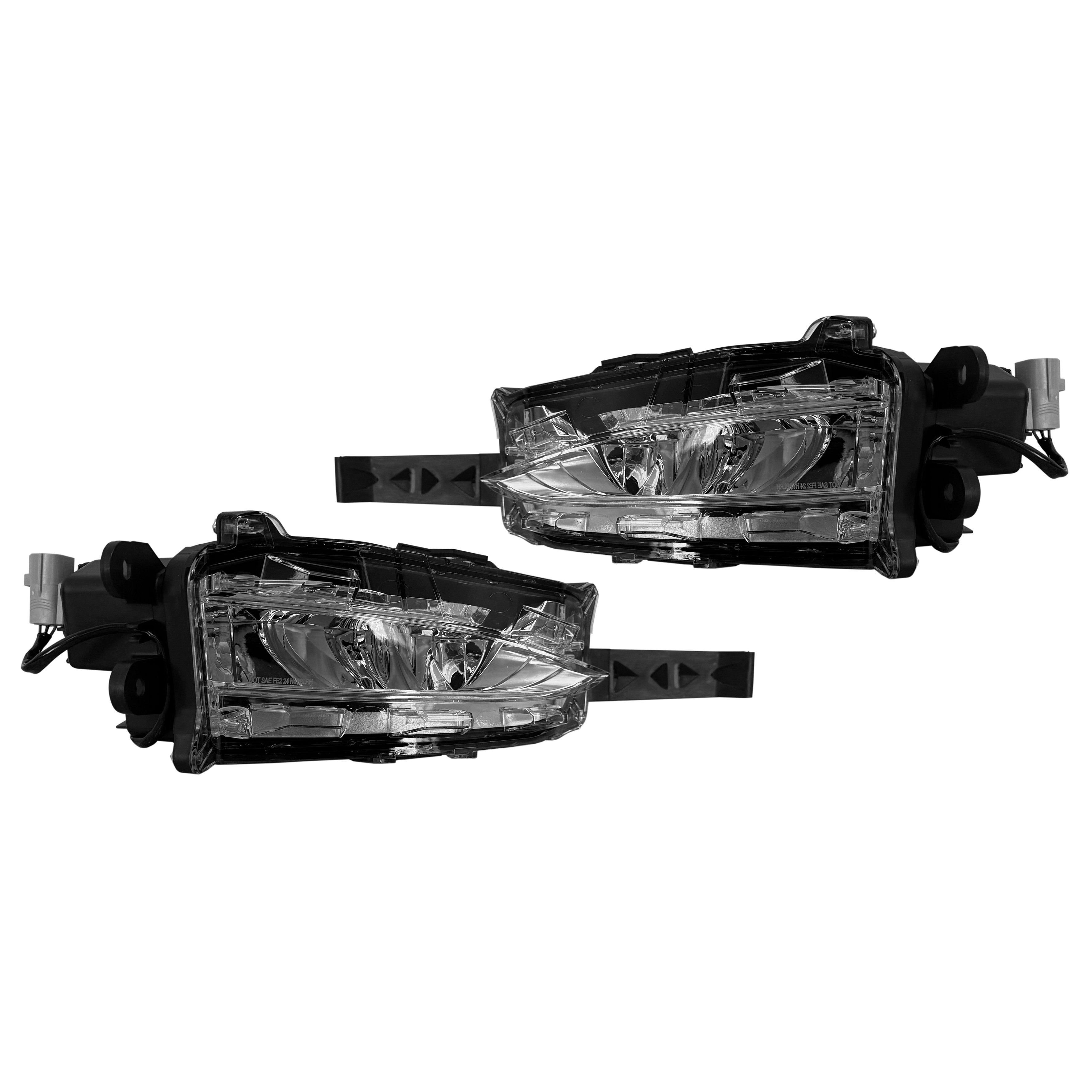 For 2015 2016 2017 Lexus NX200t NX300 NX300h LED Fog Light Driver Passenger Left Right Set Pair