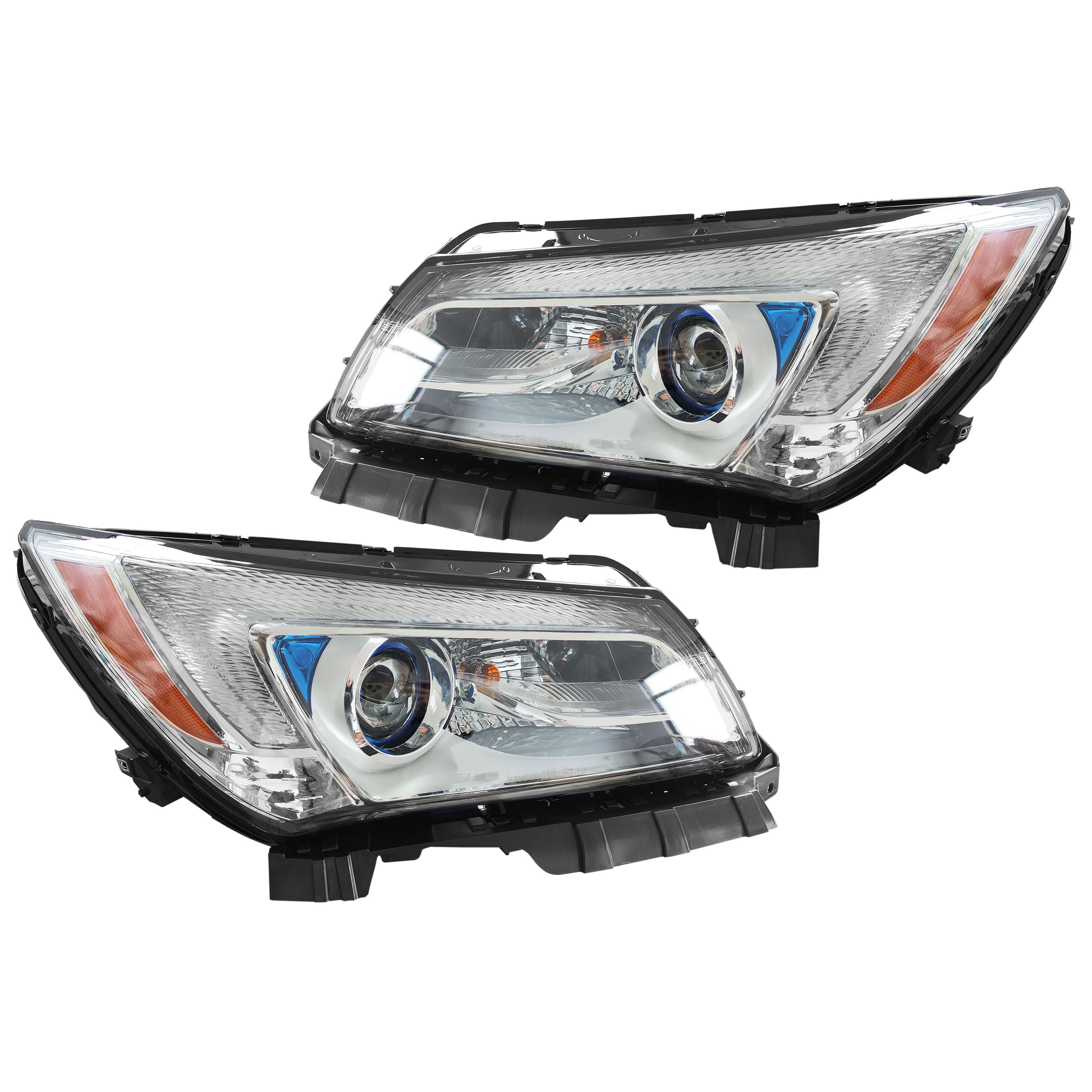 Fits 2014 2015 2016 Buick LaCrosse LED DRL Projector Headlight Driver Passenger Left Right Pair Set