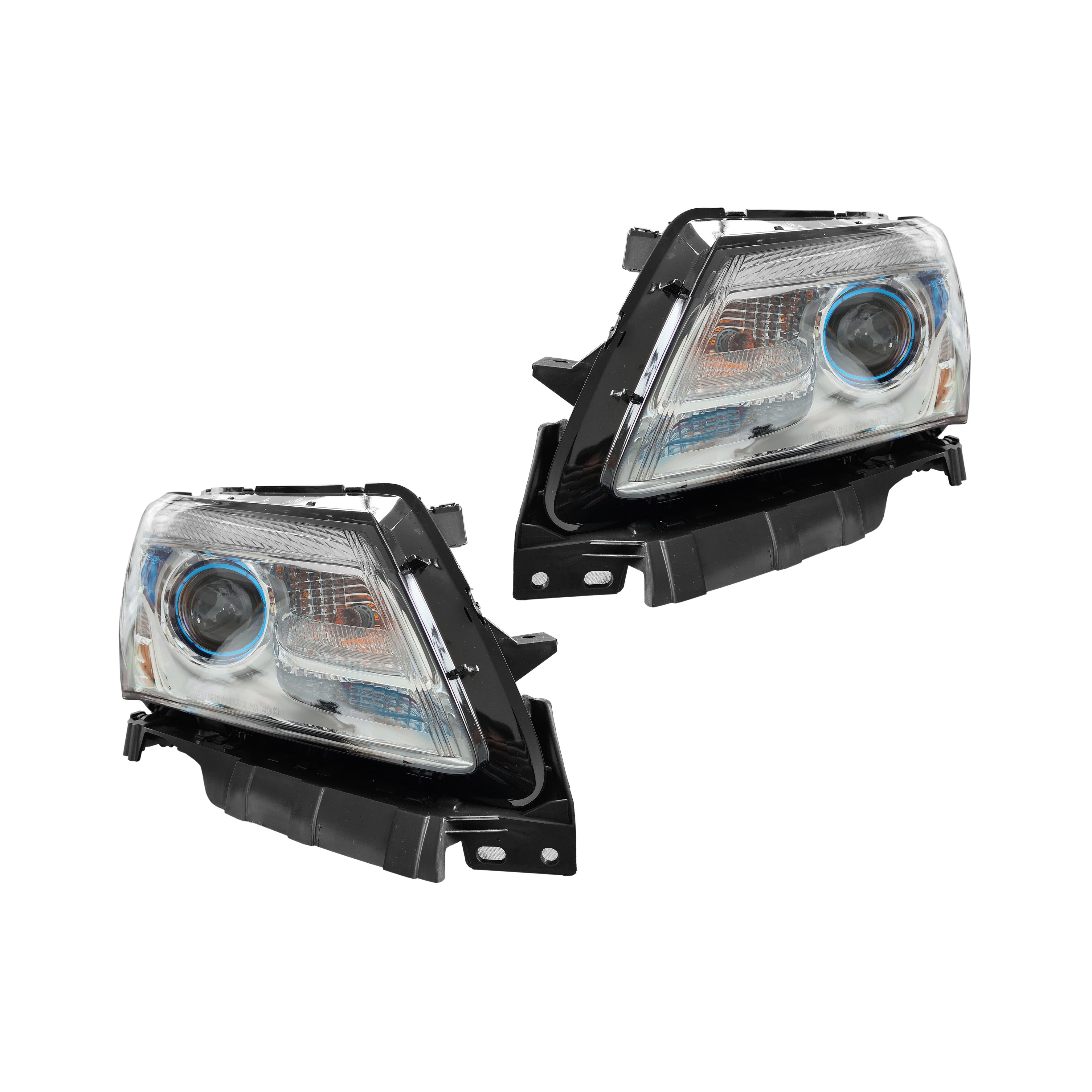 Fits 2014 2015 2016 Buick LaCrosse LED DRL Projector Headlight Driver Passenger Left Right Pair Set