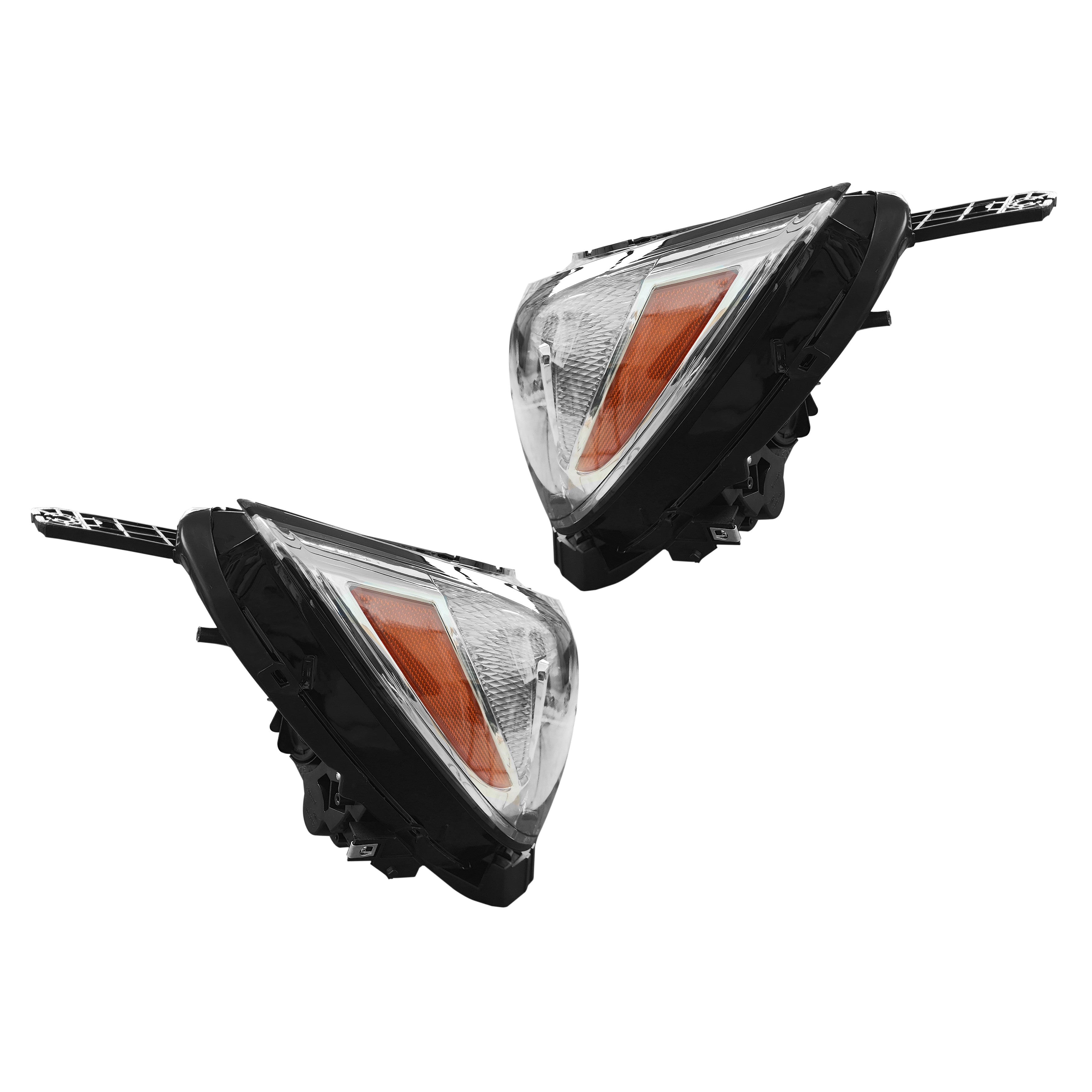 Fits 2014 2015 2016 Buick LaCrosse LED DRL Projector Headlight Driver Passenger Left Right Pair Set