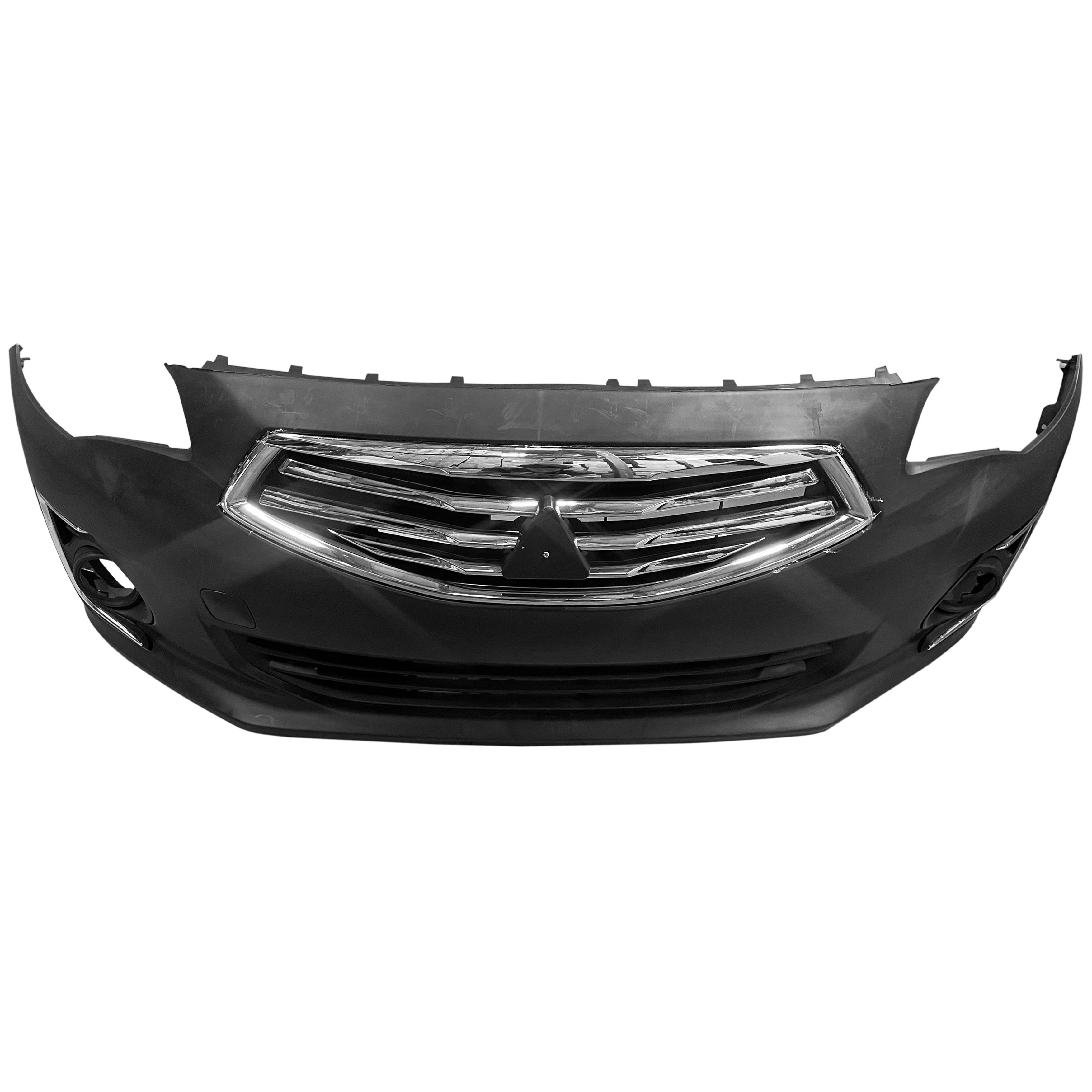 For 2017 2018 2019 2020 Mitsubishi Mirage G4 Sedan Front Bumper Grilles Fog Lights Assembly Set