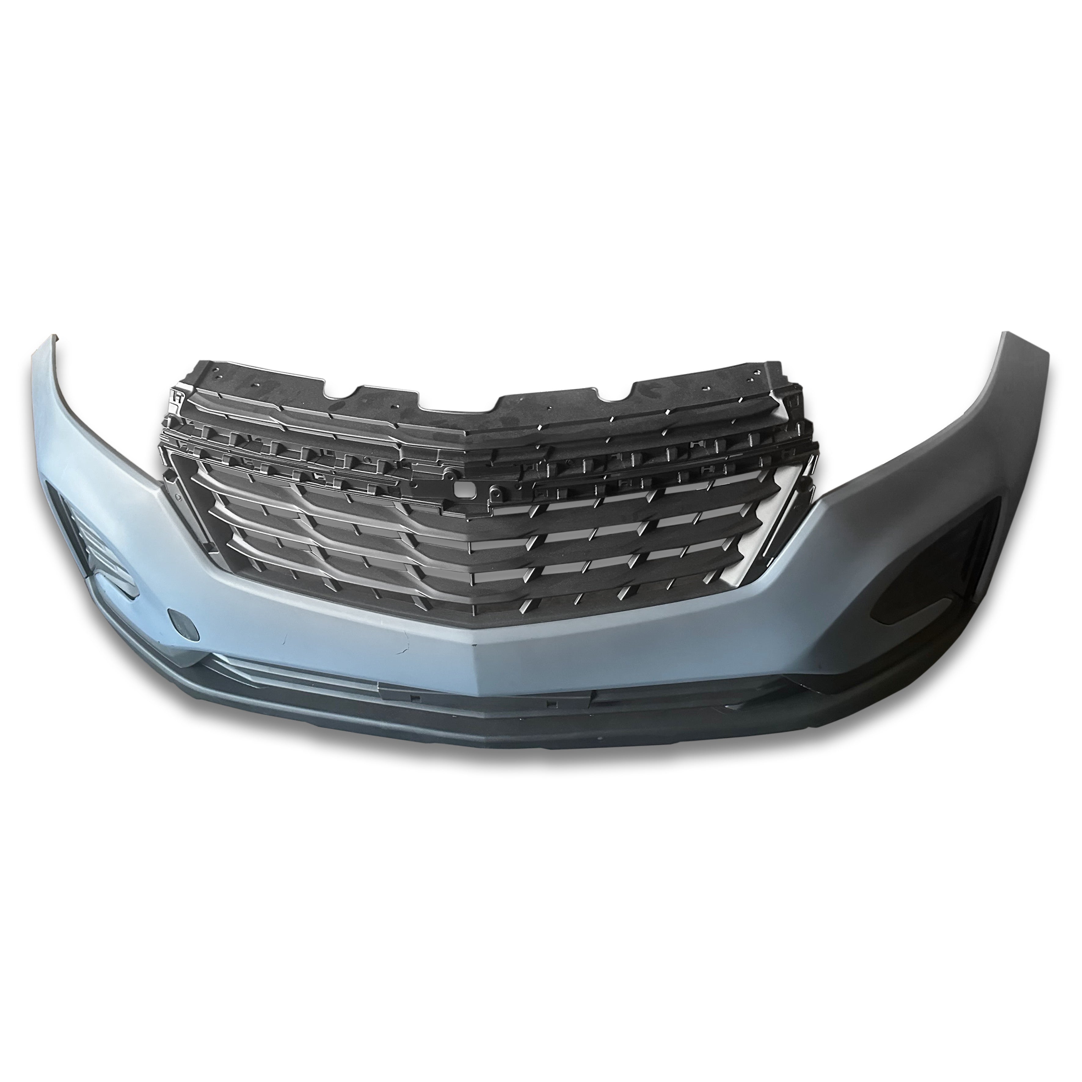 For 2022 2023 CHEVY Equinox LS Front Bumper Grille with Chrome Molding Assembly Primed Set