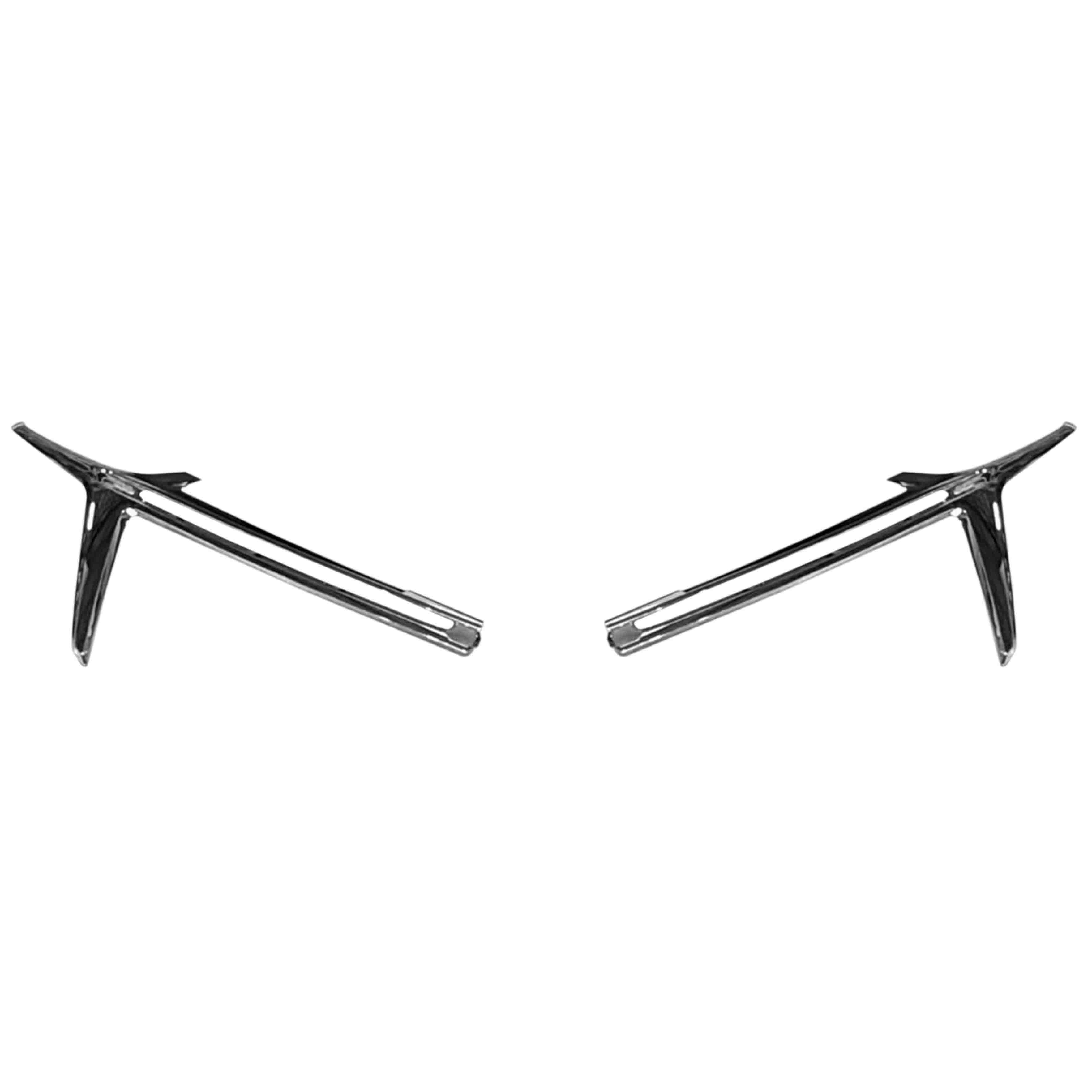 For 2022 2023 CHEVY Equinox LS Front Bumper Grille with Chrome Molding Assembly Primed Set