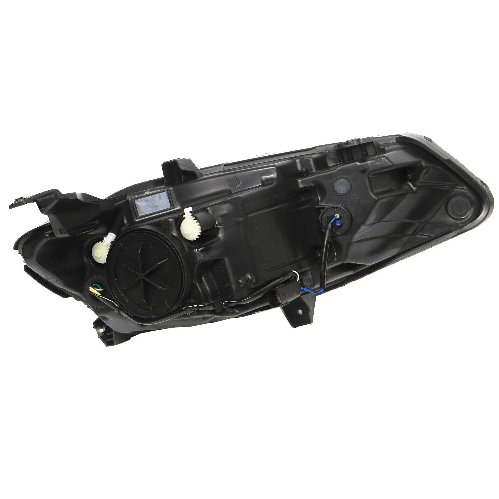 For 2016 2017 2018 Chevy Malibu Headlight Assembly Halogen with Projector Black Driver Side