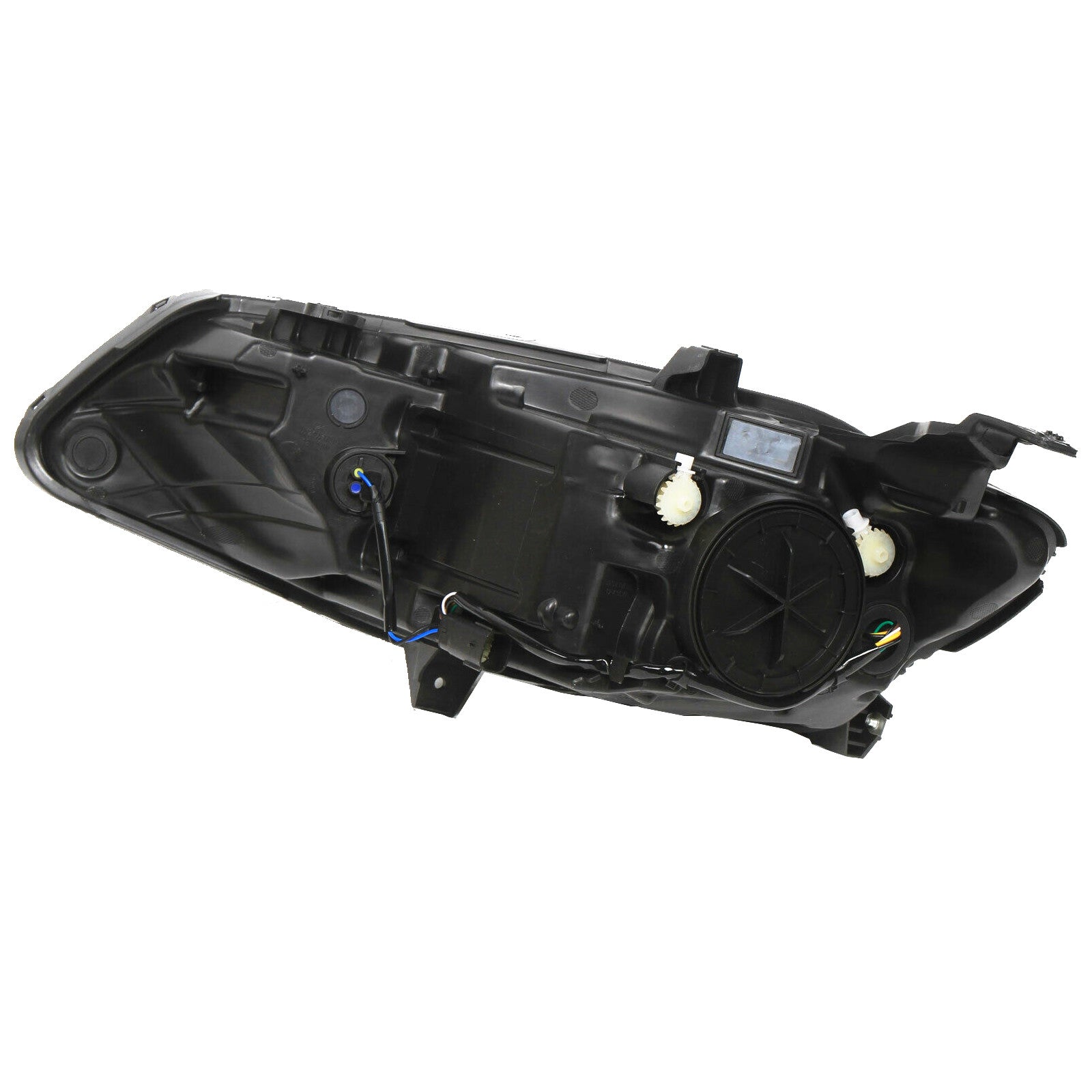 For 2016 2017 2018 Chevy Malibu Headlight Assembly Halogen with Projector Black Passenger Side