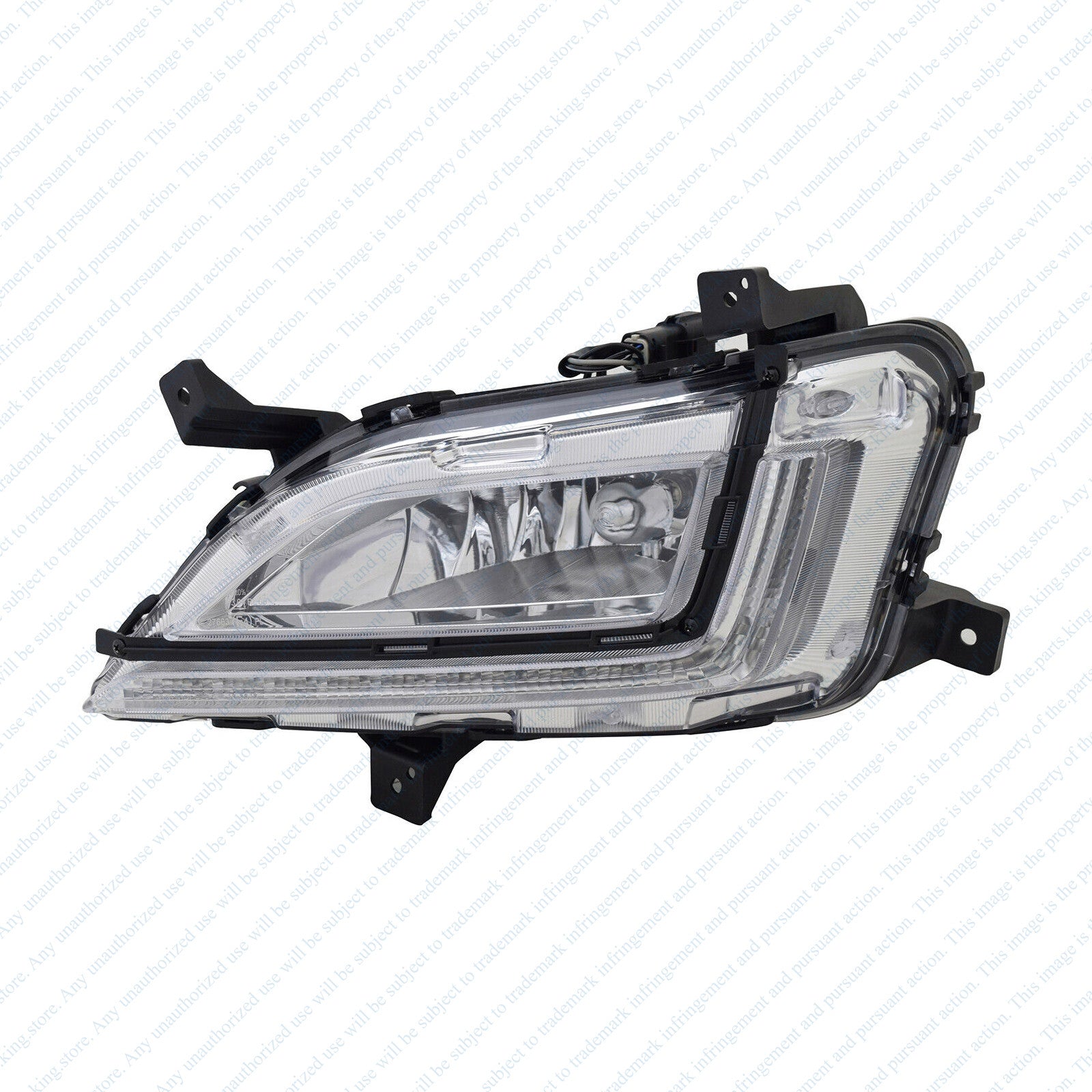 For 2019 2020 2021 Hyundai Tucson LED Daytime Running Lights Bumper DRL Fog Lamps Set