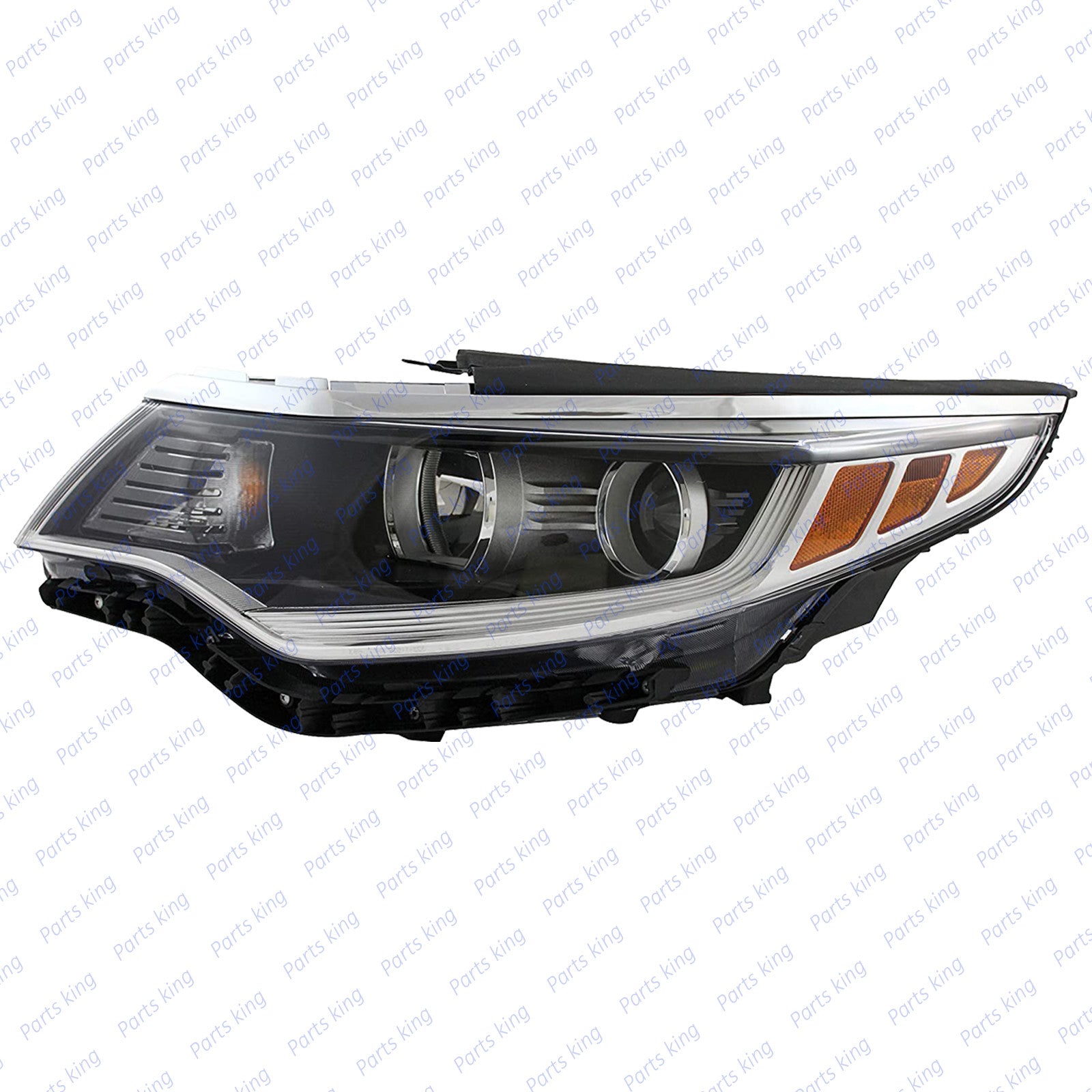 For 2016 2017 2018 Kia Optima Headlight Assembly Driver Halogen 92101D5000 Bulb