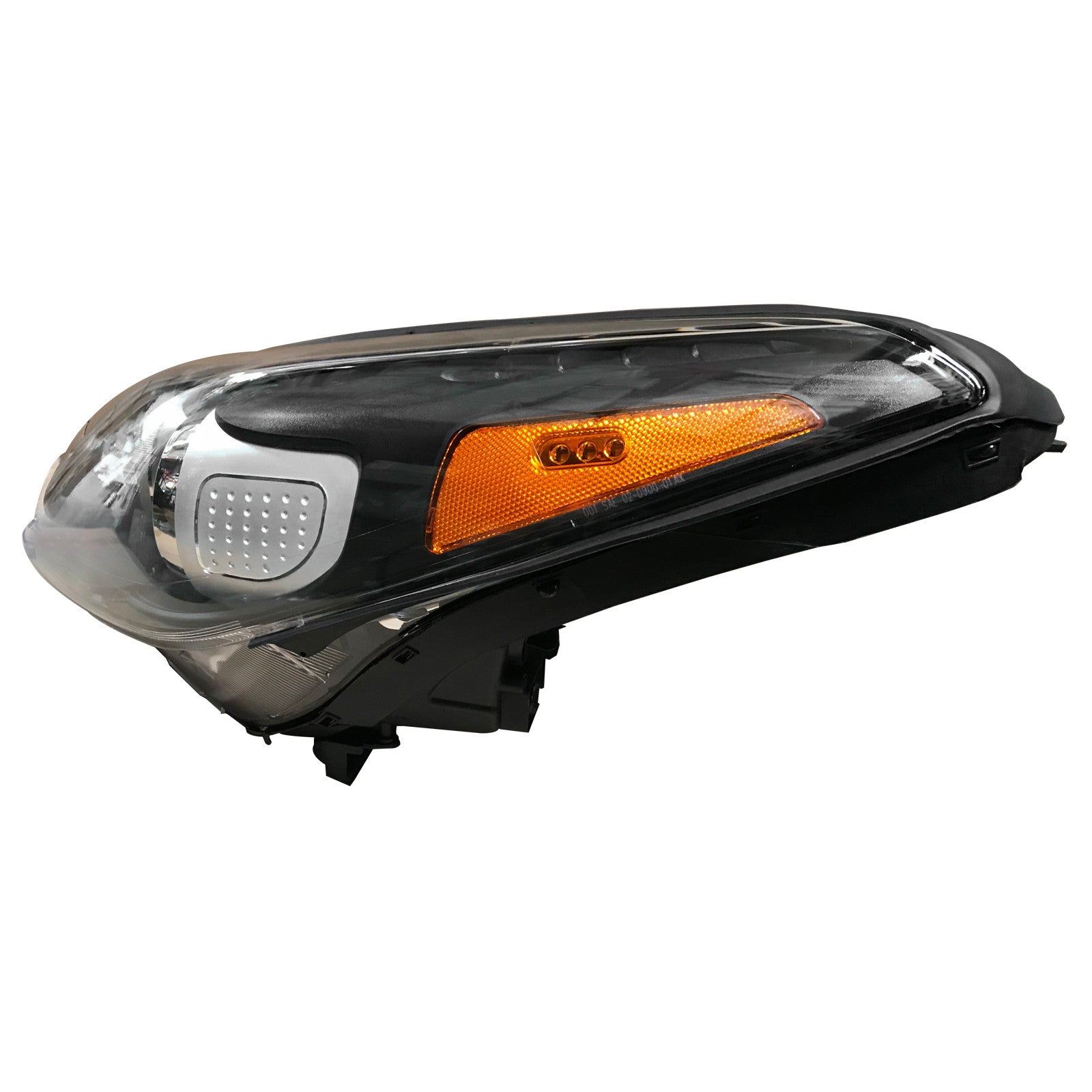 For 2017 2018 2019 2020 2021 2022 Kia Sportage Halogen Headlight Left Driver Side Assembly w LED DRL
