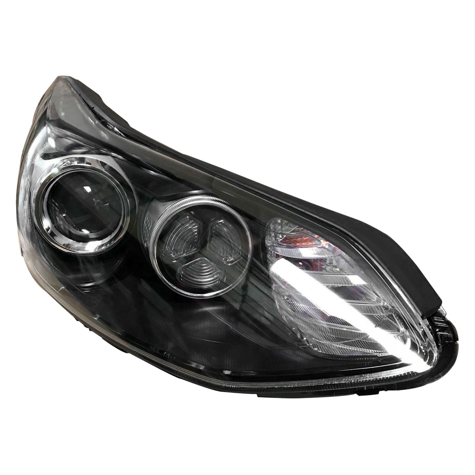 For 2017 2018 2019 2020 2021 2022 Kia Sportage Halogen Headlight w/LED DRL Right Passenger Side RH