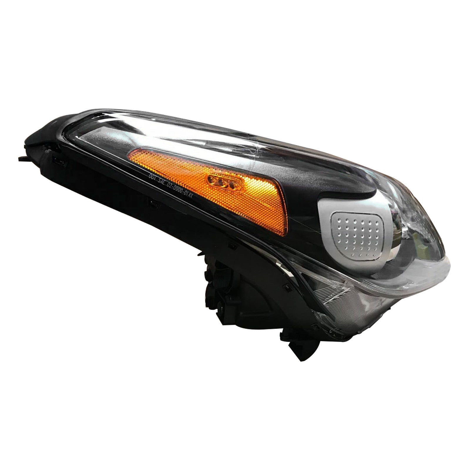 For 2017 2018 2019 2020 2021 2022 Kia Sportage Halogen Headlight w/LED DRL Right Passenger Side RH