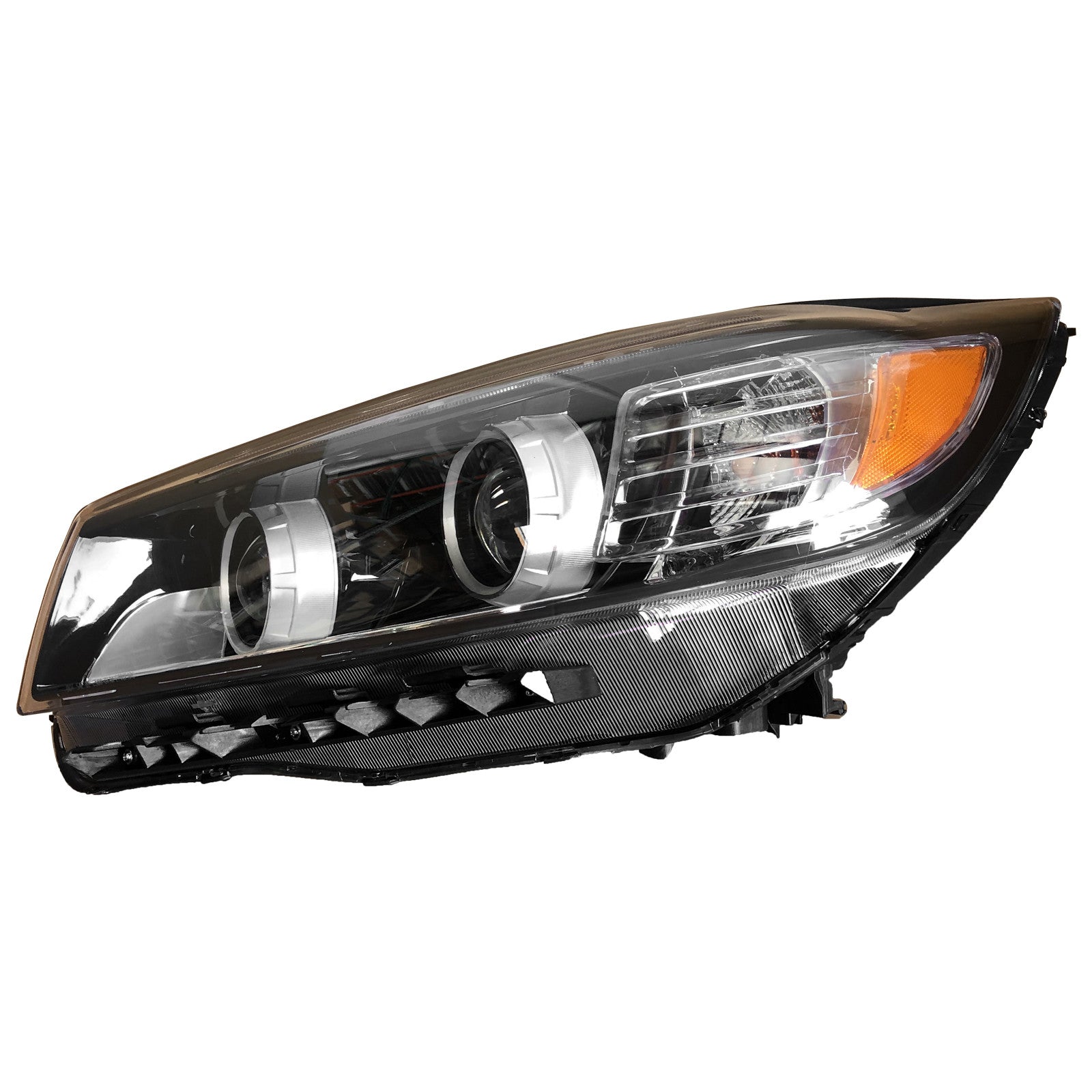 For 2016 2017 2018 Kia Sorento Headlight Assembly Halogen w/ LED Light Bar Driver Side