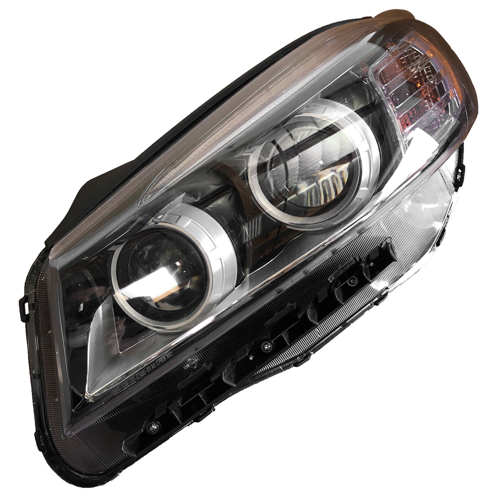 For 2016 2017 2018 Kia Sorento Headlight Assembly Halogen w/ LED Light Bar Driver Side