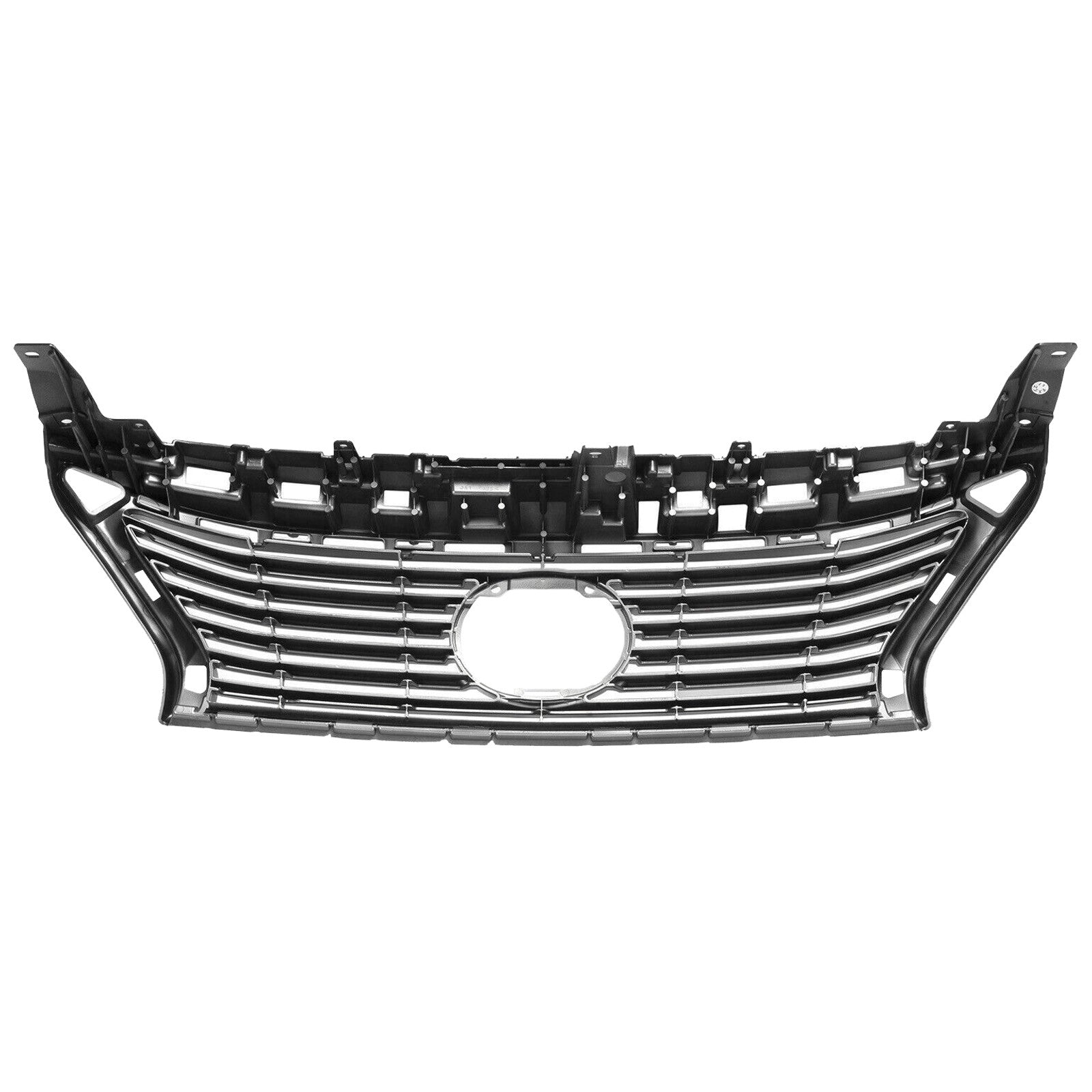 For 2013 2014 2015 Lexus ES350 Front Bumper Upper Lower Grill and Bumper Trim Assembly
