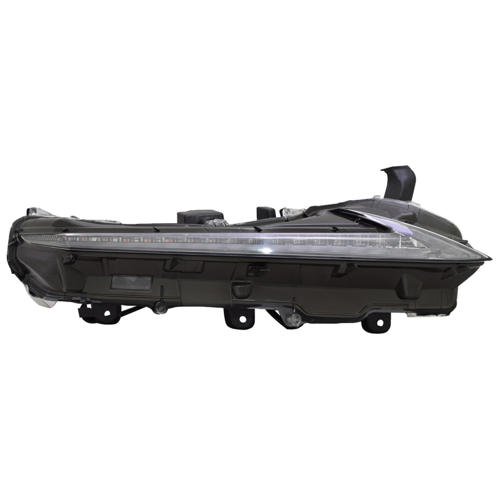 For 2015 2016 2017 2018 2019 2020 2021 Lexus F-Sport NX200t NX300 NX300h Front LED Daytime Running Light Fog Light Lamp Right Passenger Side RH LX2563102