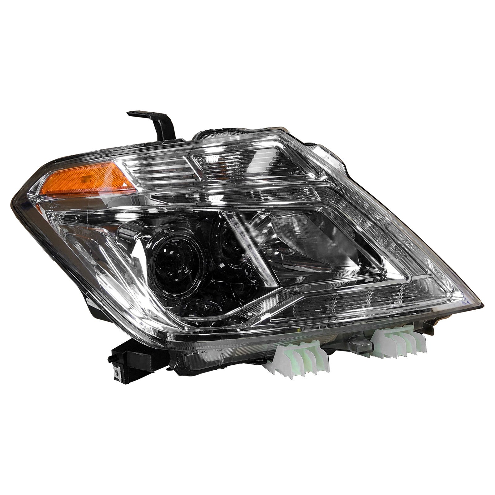 For 2017 2018 2019 2020 Nissan Armada Headlight Assembly Halogen with LED Daytime Running Lamp Passenger Side