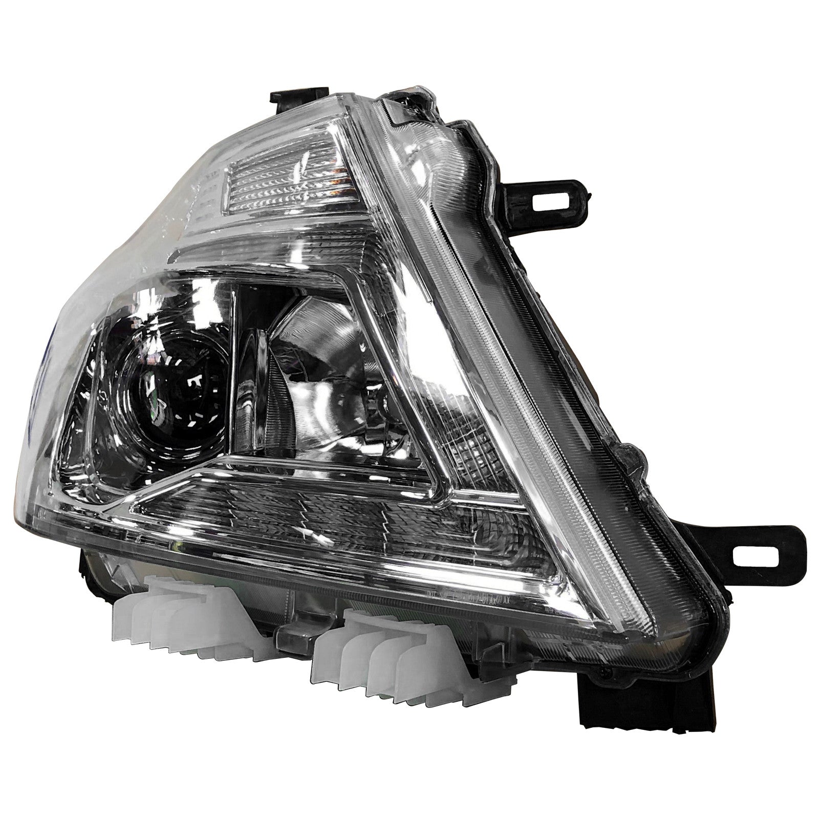 For 2017 2018 2019 2020 Nissan Armada Headlight Assembly Halogen with LED Daytime Running Lamp Passenger Side