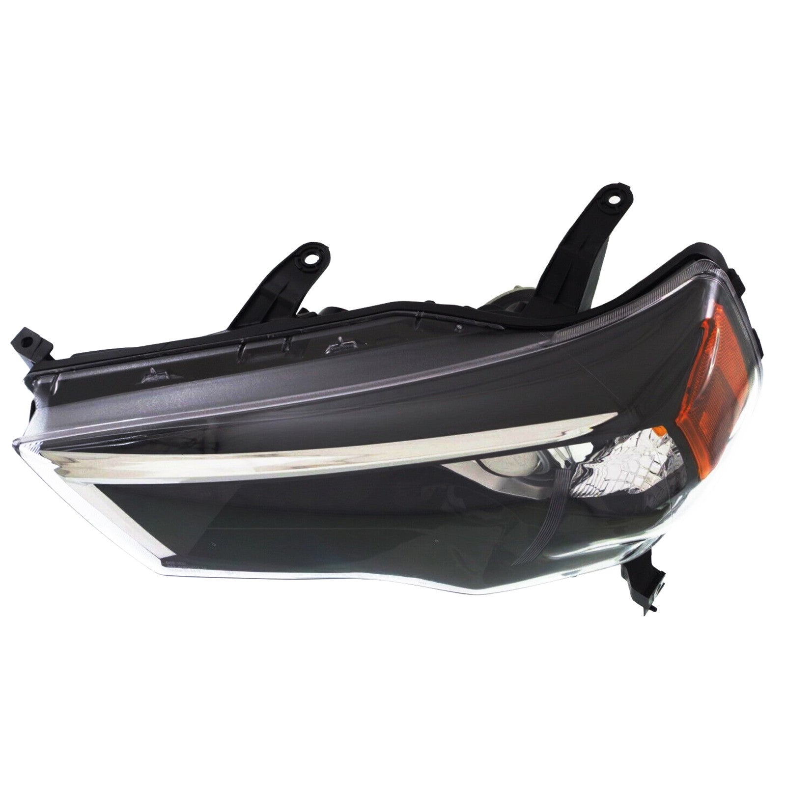 For 2014 2015 2016 2017 2018 2019 2020 2021 Toyota 4Runner Headlight Assembly Halogen Chrome Housing Driver Side