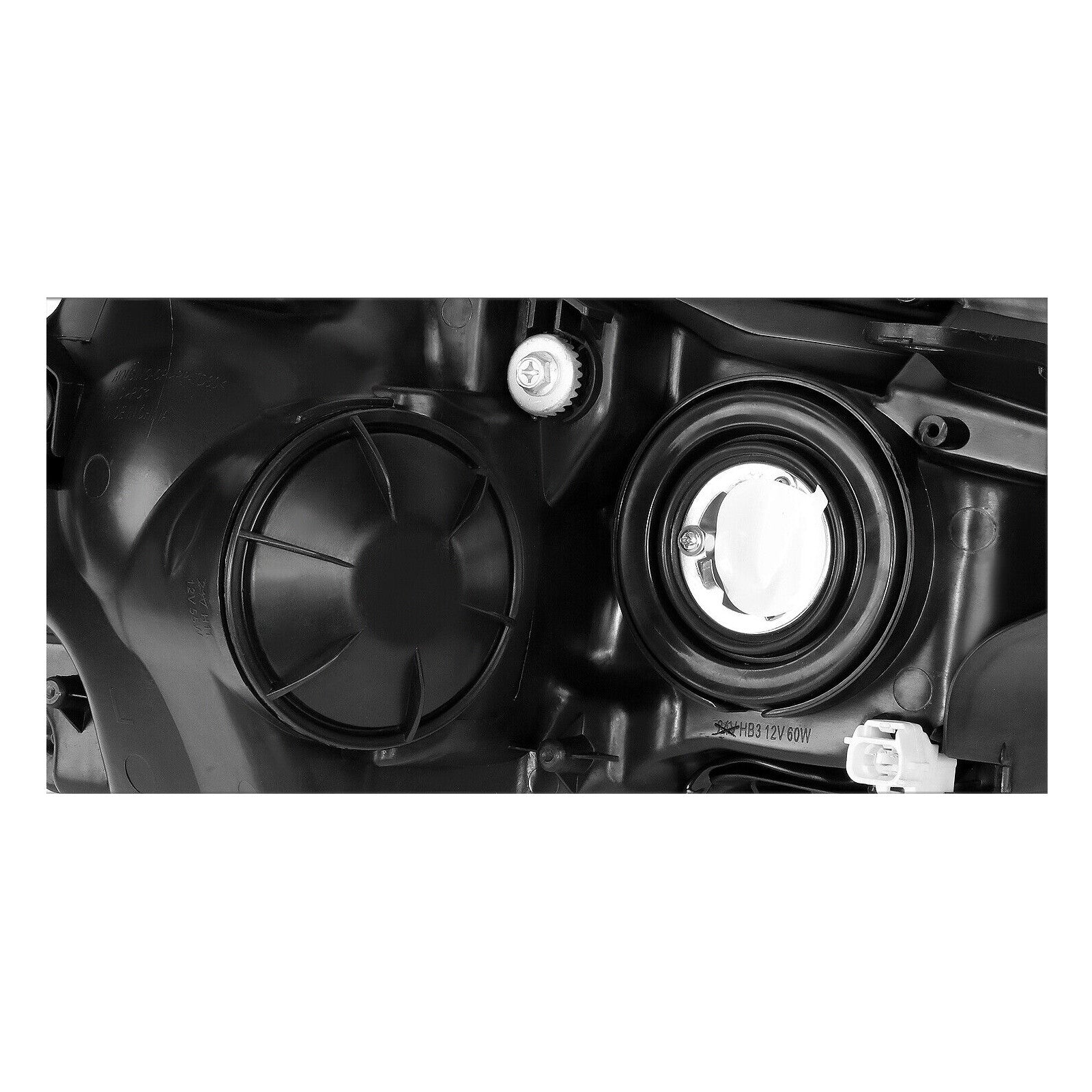 For 2014 2015 2016 2017 2018 2019 2020 2021 Toyota 4Runner Headlight Assembly Halogen Chrome Housing Driver Side