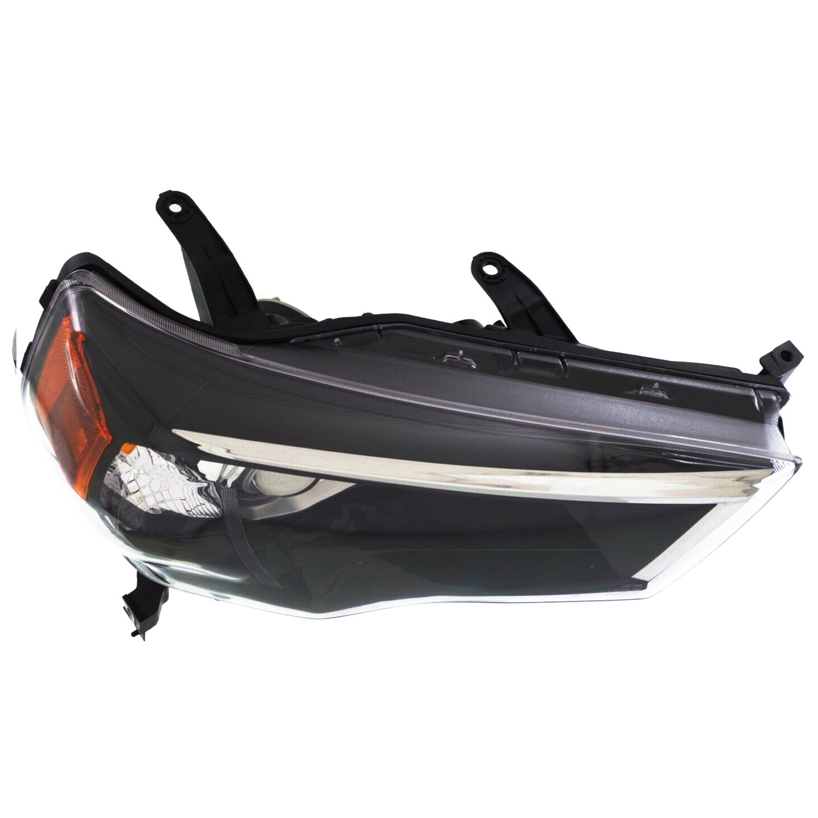 For 2014 2015 2016 2017 2018 2019 2020 2021 Toyota 4Runner Headlight Assembly Halogen Chrome Housing Passenger Side