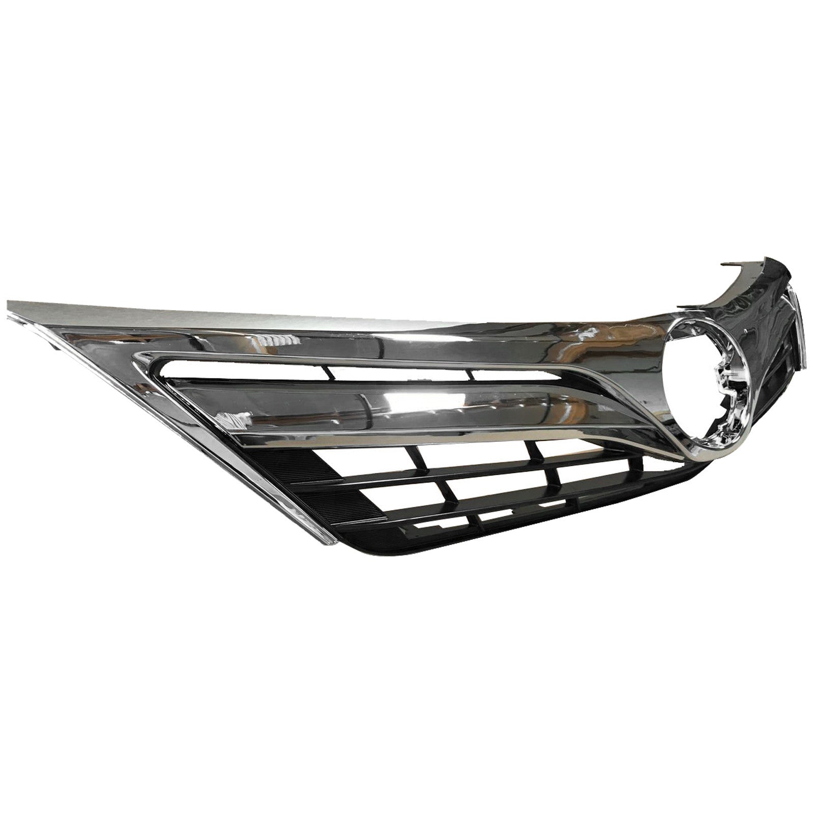 2012 2013 2014 Toyota Camry L LE XLE Front Upper Bumper Grille with Chrome Trim