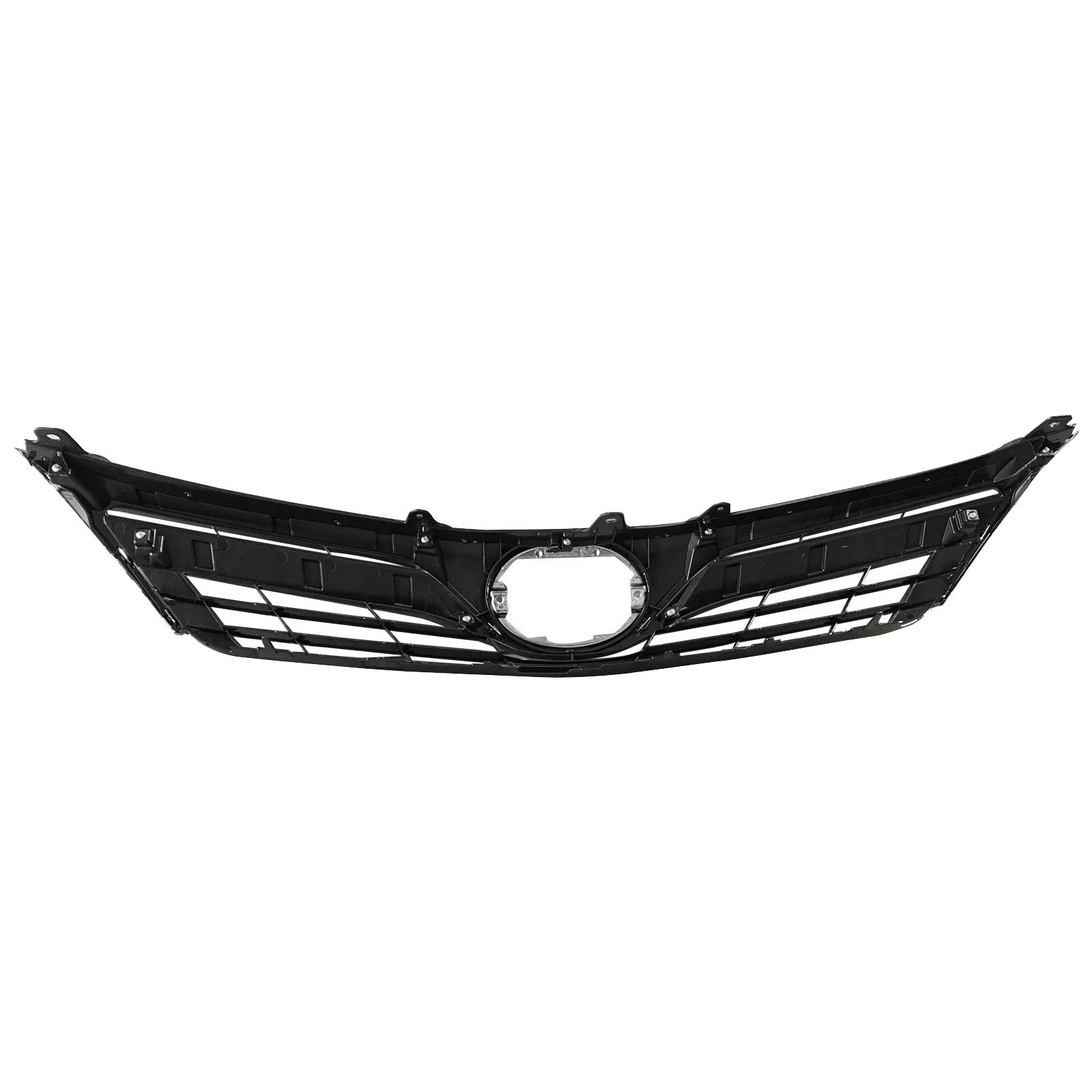 2012 2013 2014 Toyota Camry L LE XLE Front Upper Bumper Grille with Chrome Trim
