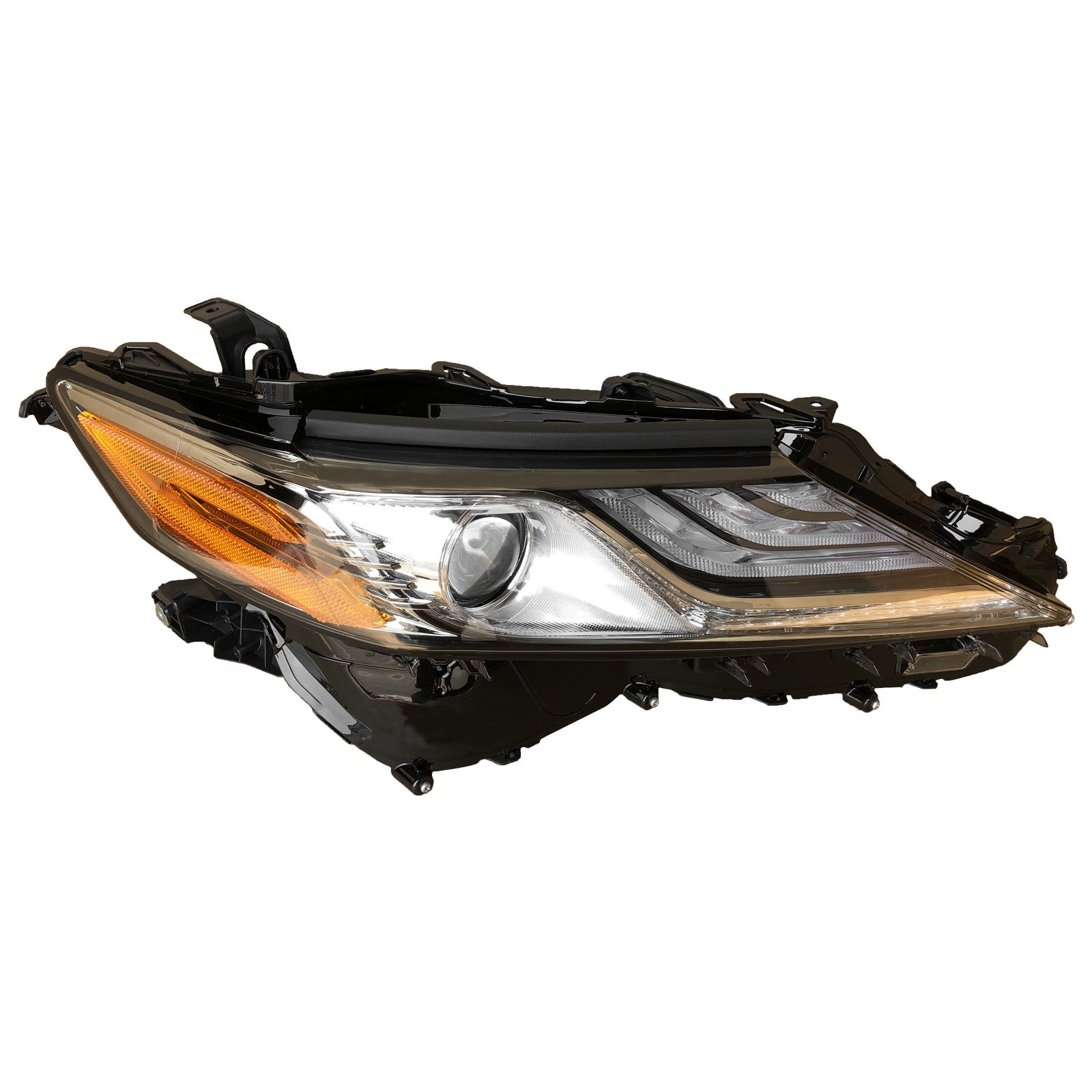 For 2018 2019 2020 Toyota Camry XLE XSE Headlight Assembly Full LED Non-Adaptive Passenger Side