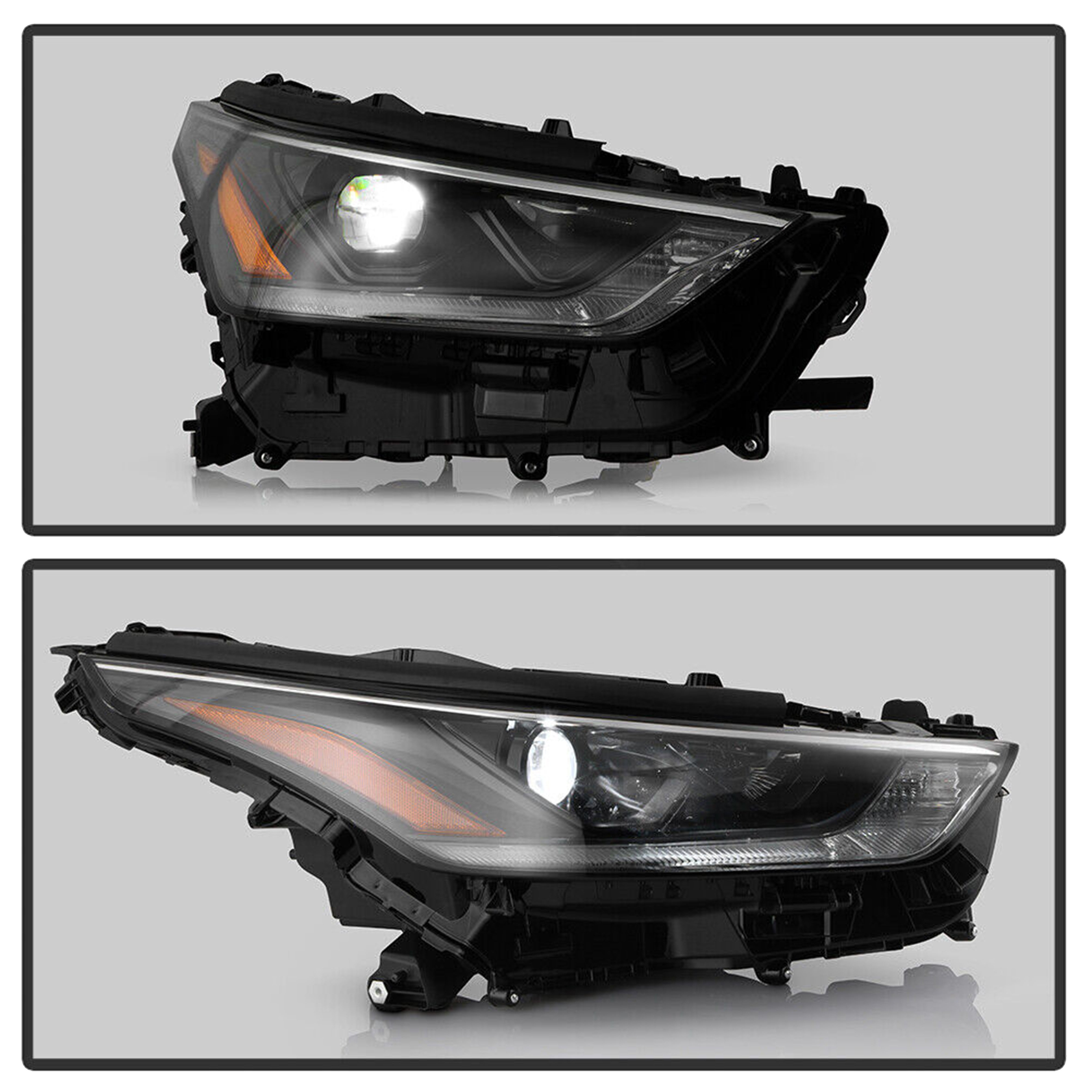 For 2020 2021 2022 2023 Toyota Highlander Headlight Headlamp Assembly LED Projector Left Driver Side LH TO2502303