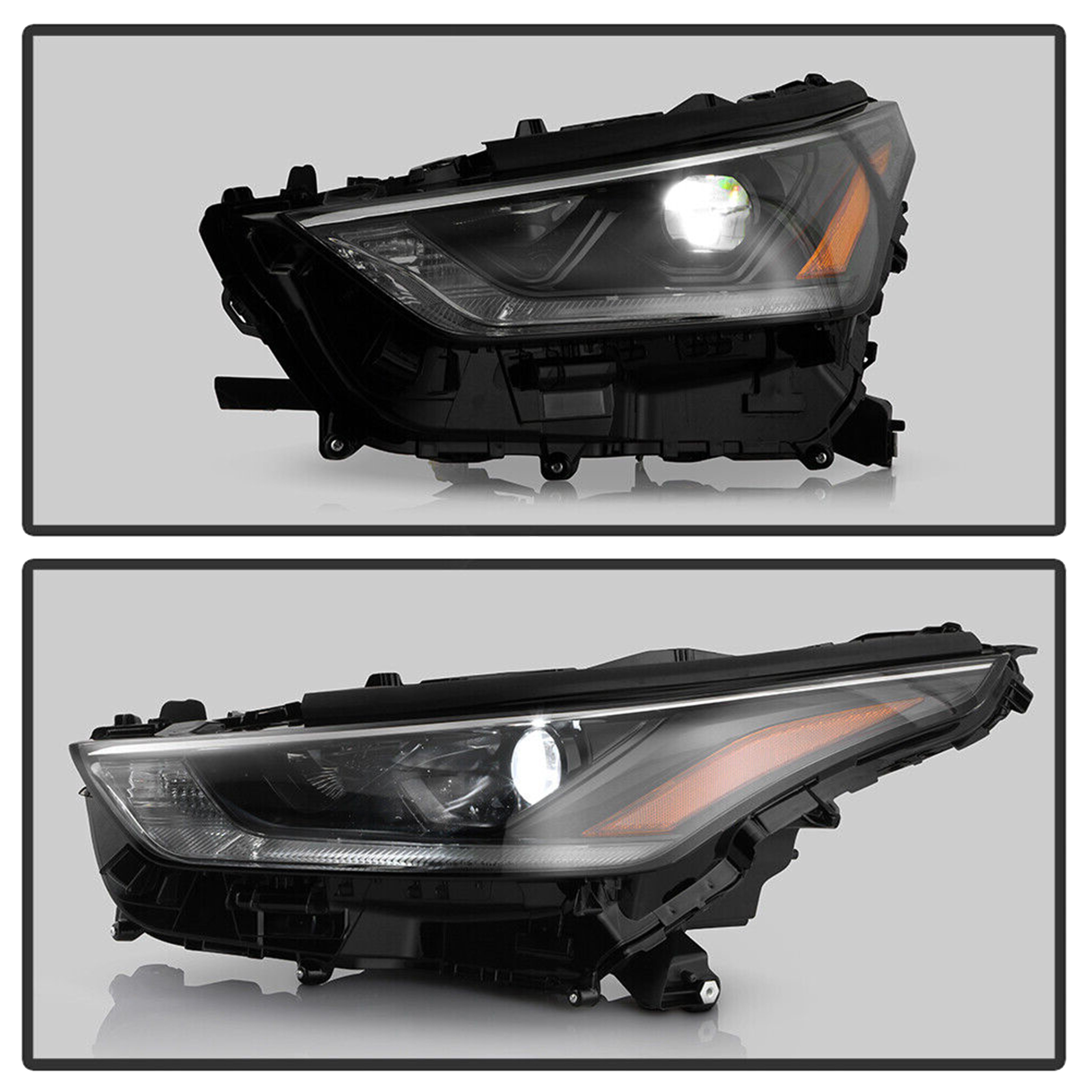 For 2020 2021 2022 2023 Toyota Highlander LED Projector Headlight Headlamp Assembly Right Passenger Side RH TO2503303