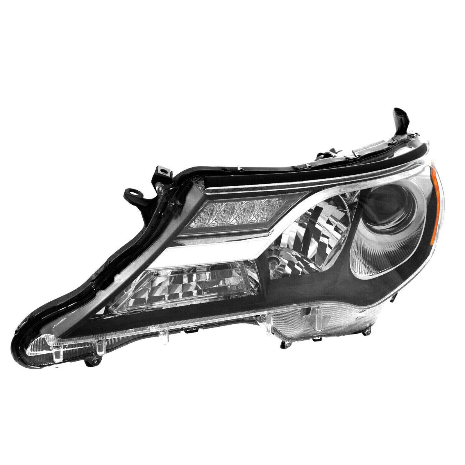 For 2013 2014 2015 Toyota RAV4 Headlight Assembly Halogen Chrome Left Driver Side 811500R042