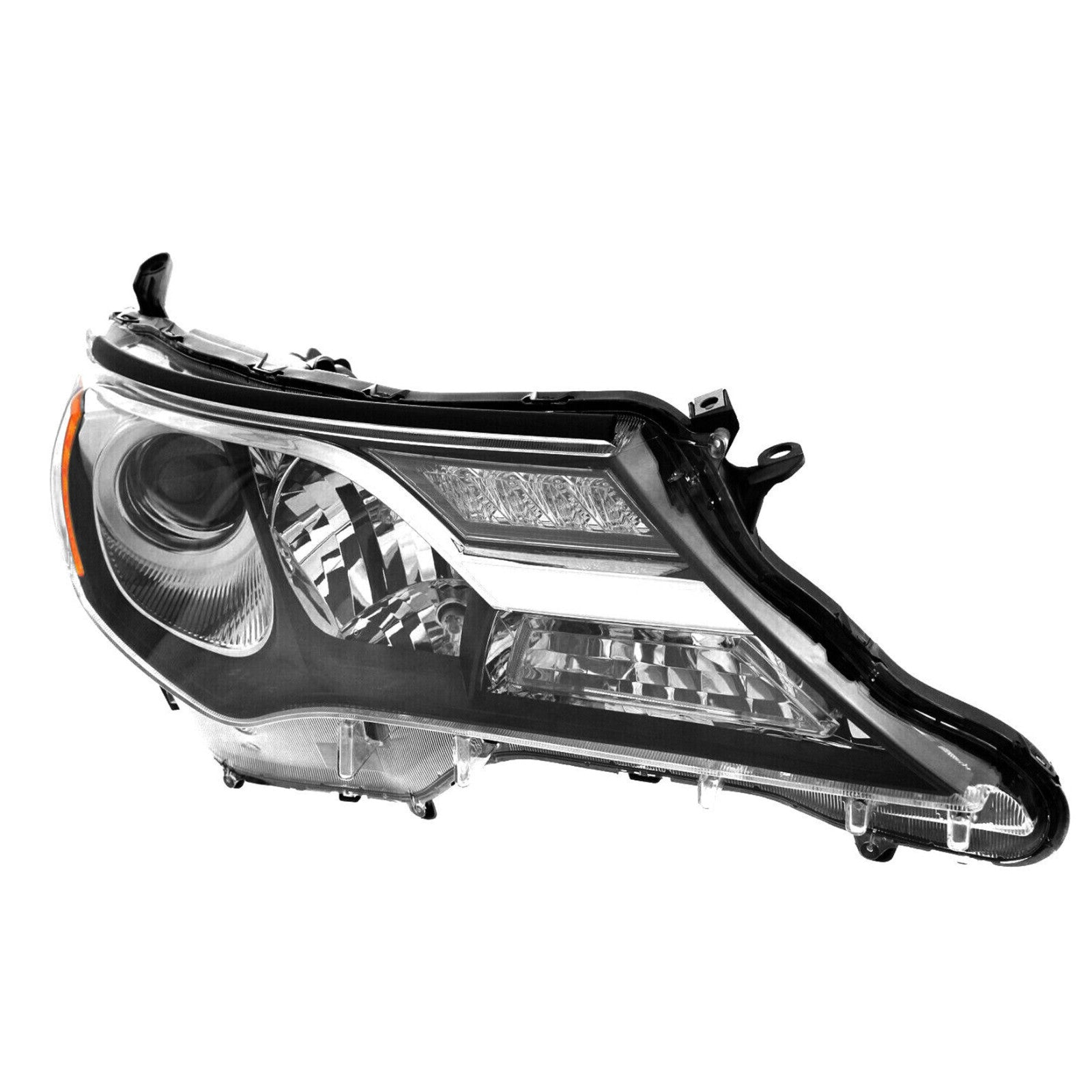 For 2013 2014 2015 Toyota RAV4 Headlight Assembly Halogen Chrome Right Passenger Side 811100R042