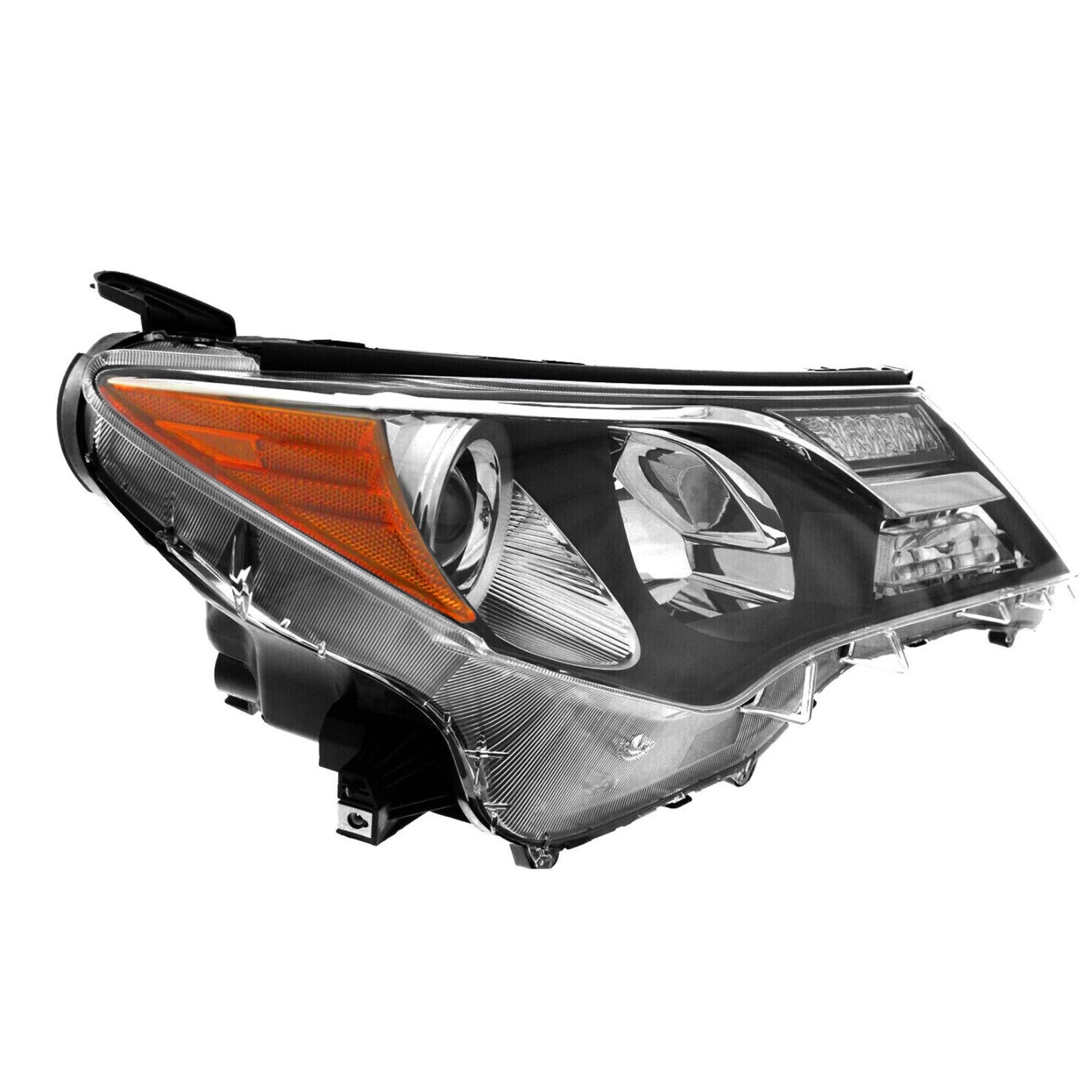 For 2013 2014 2015 Toyota RAV4 Headlight Assembly Halogen Chrome Right Passenger Side 811100R042