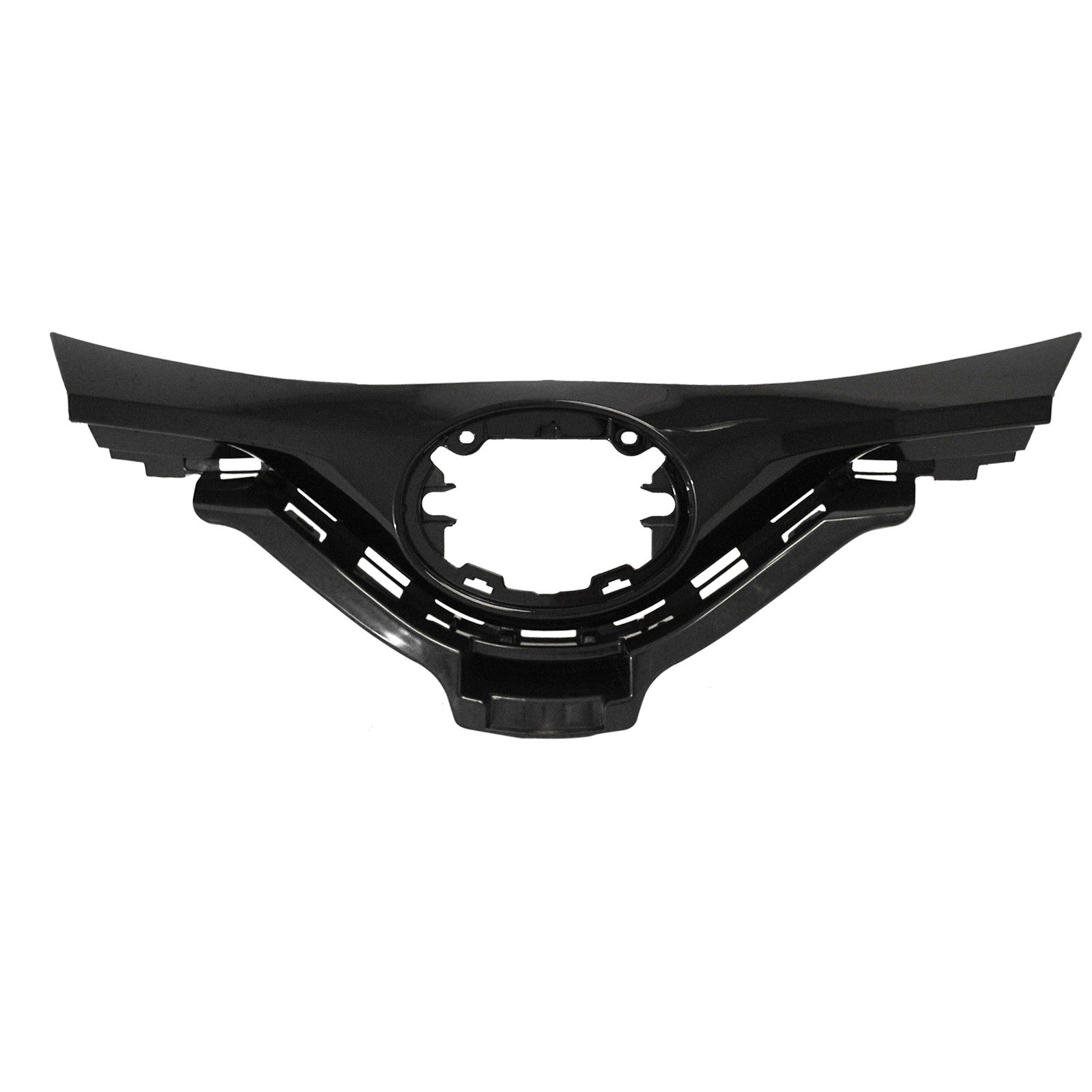 For 2018 2019 Toyota CHR C-HR Front Upper Bumper Grille Assembly Gloss Black by AutoModed