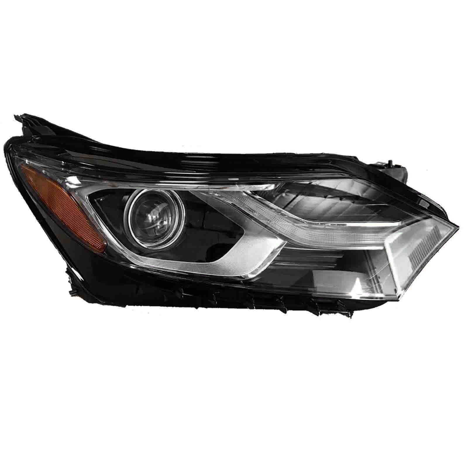 For 2018 2019 2020 2021 Chevrolet Chevy Equinox Headlight Assembly Halogen with LED Daytime Running Lamp Passenger Side