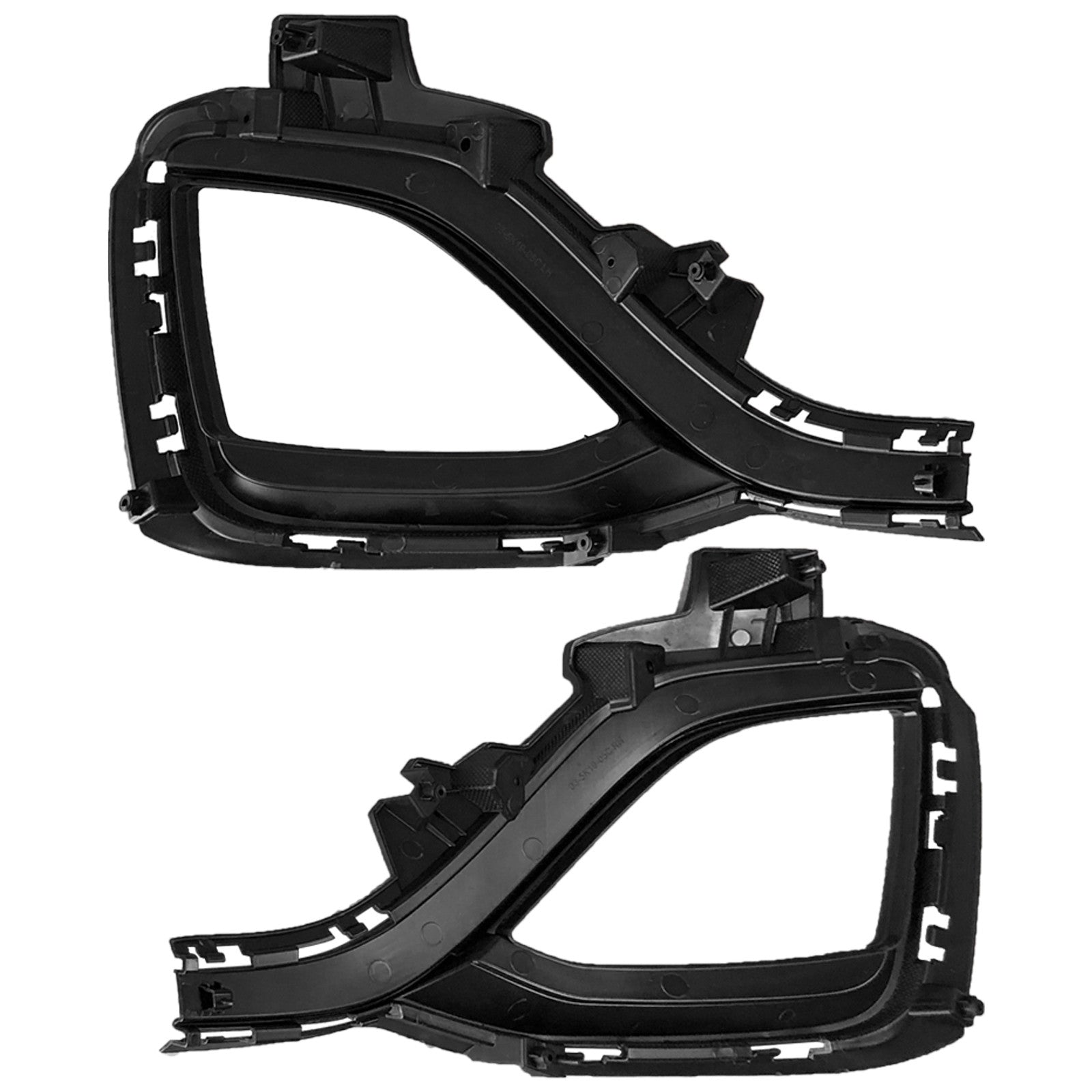 For 2019 2020 2021 2022 Chevrolet Spark LS Fog Light Lamp DRL with Cover Bezel Left Right Pair