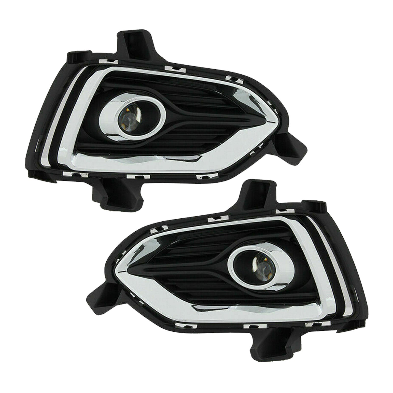 2018 2021 Hyundai Accent SE SEL Limited Fog Light Cover Bezel Left Right Pair 2pc
