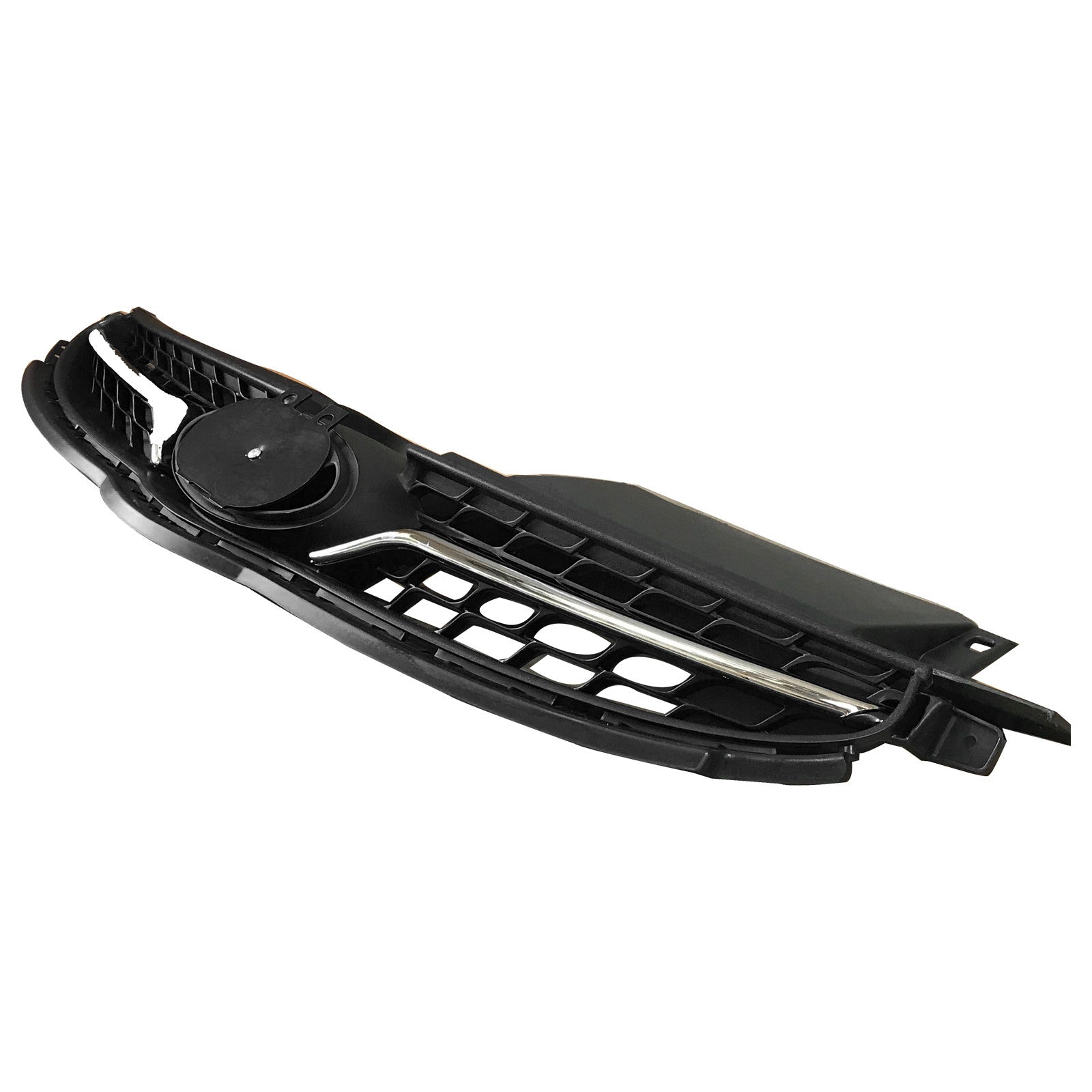 For 2011 2012 2013 Hyundai Elantra Sedan Front Upper Bumper Grille with Chrome Trim