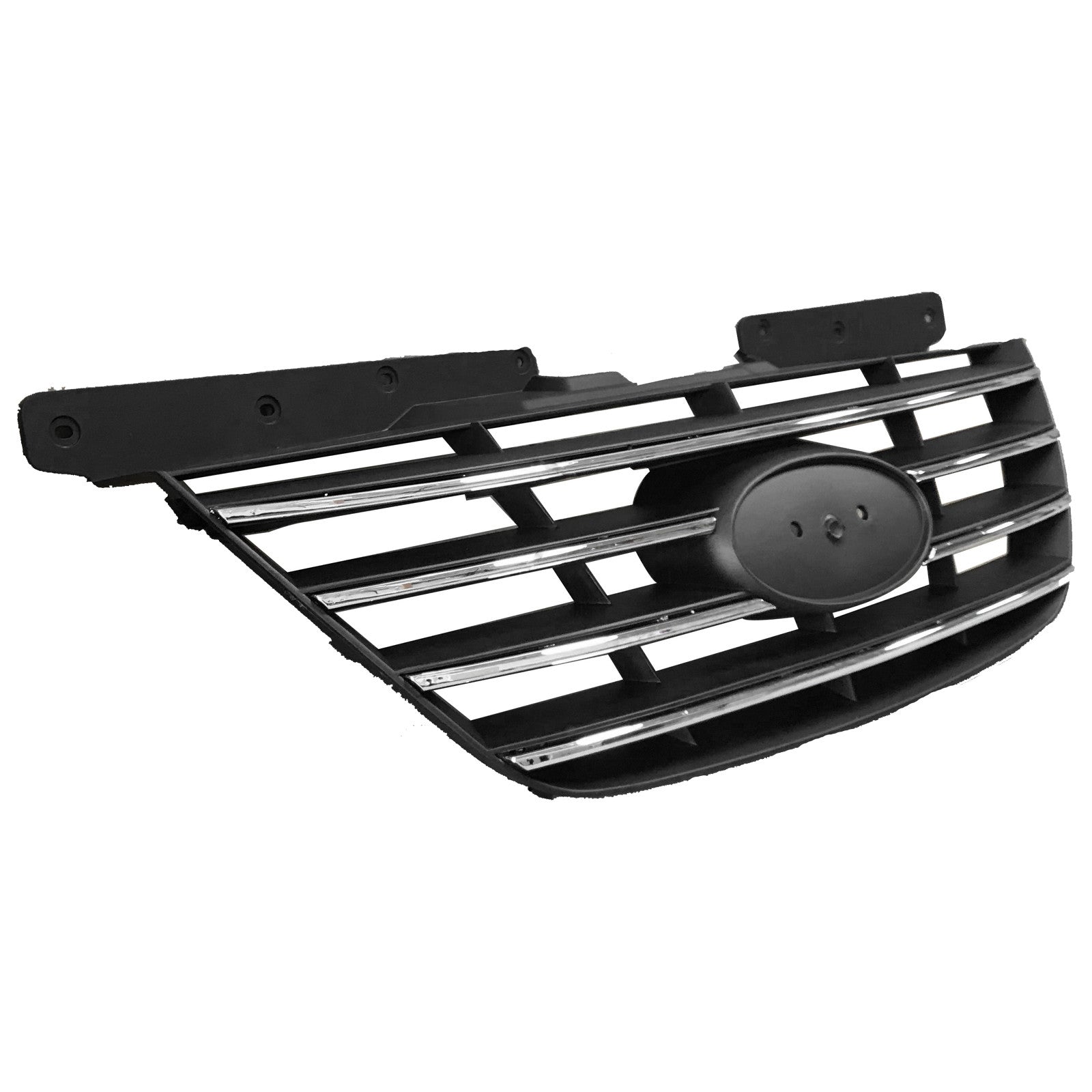 2009 2010 Hyundai Sonata Front Upper Bumper Grille with Chrome Trim