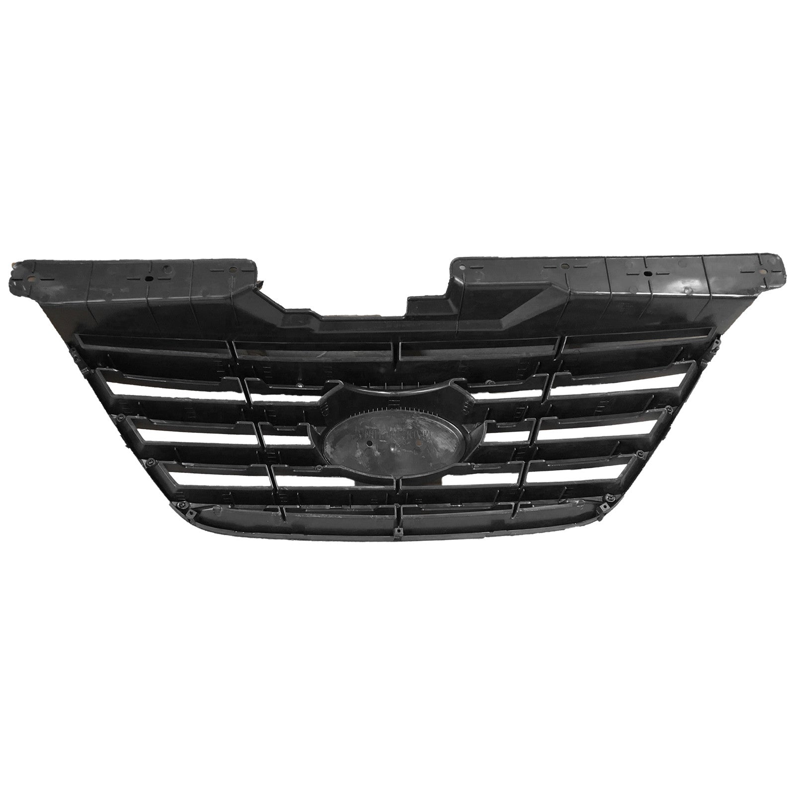2009 2010 Hyundai Sonata Front Upper Bumper Grille with Chrome Trim