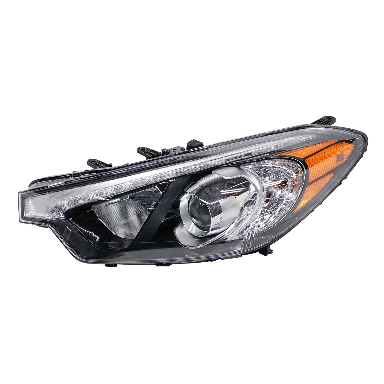 For 2014 2015 2016 Kia Forte & Forte Koup Headlight Assembly LED Driver Side