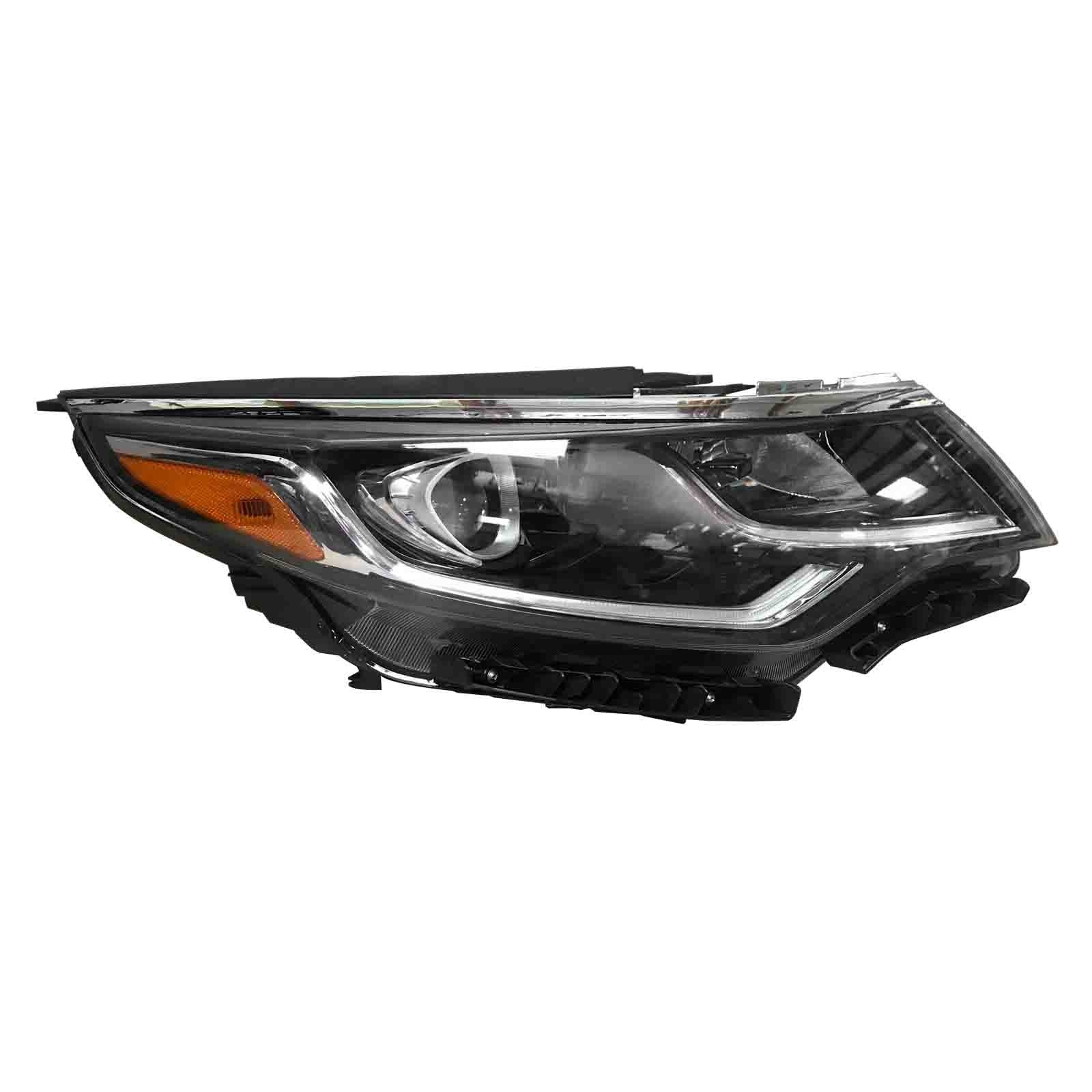 For 2019 2020 Kia Optima Headlight Assembly Halogen with LED Daytime Running Lamp Passenger Side