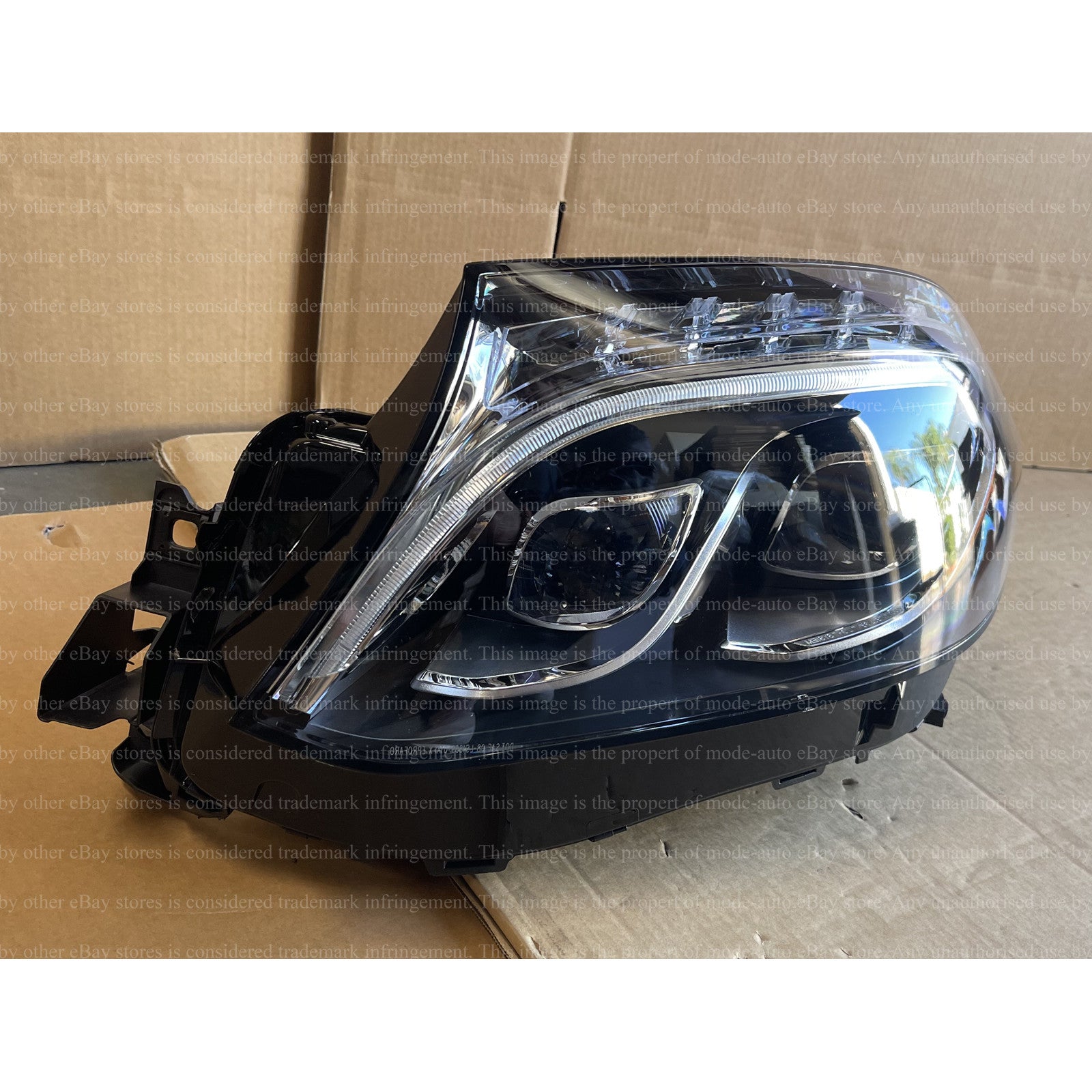 Full LED Headlight Assembly for 2017 2018 2019 Mercedes-Benz GLS Class Left Side